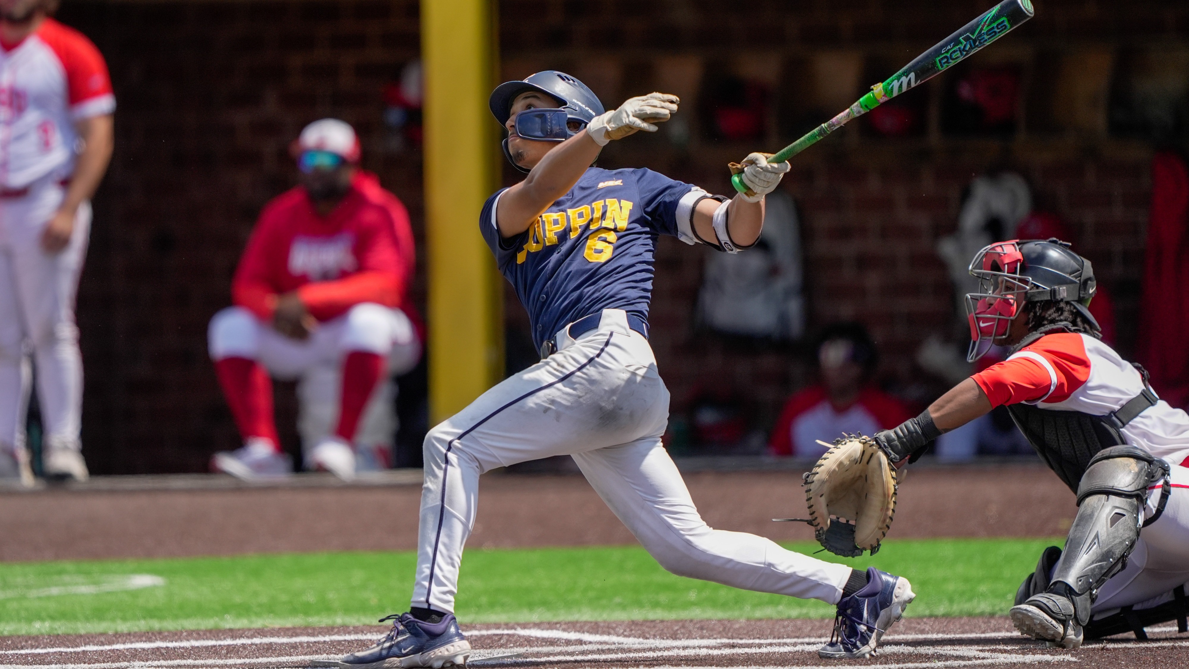 Feliciano rips base hit vs Delaware State