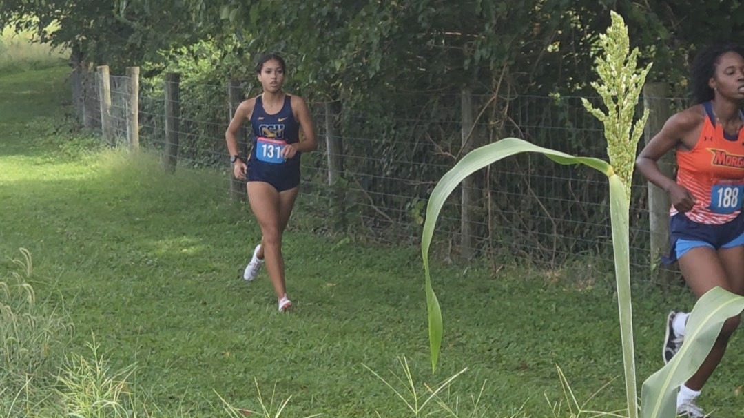 Danica Arrington midway though DSU Sting Invite