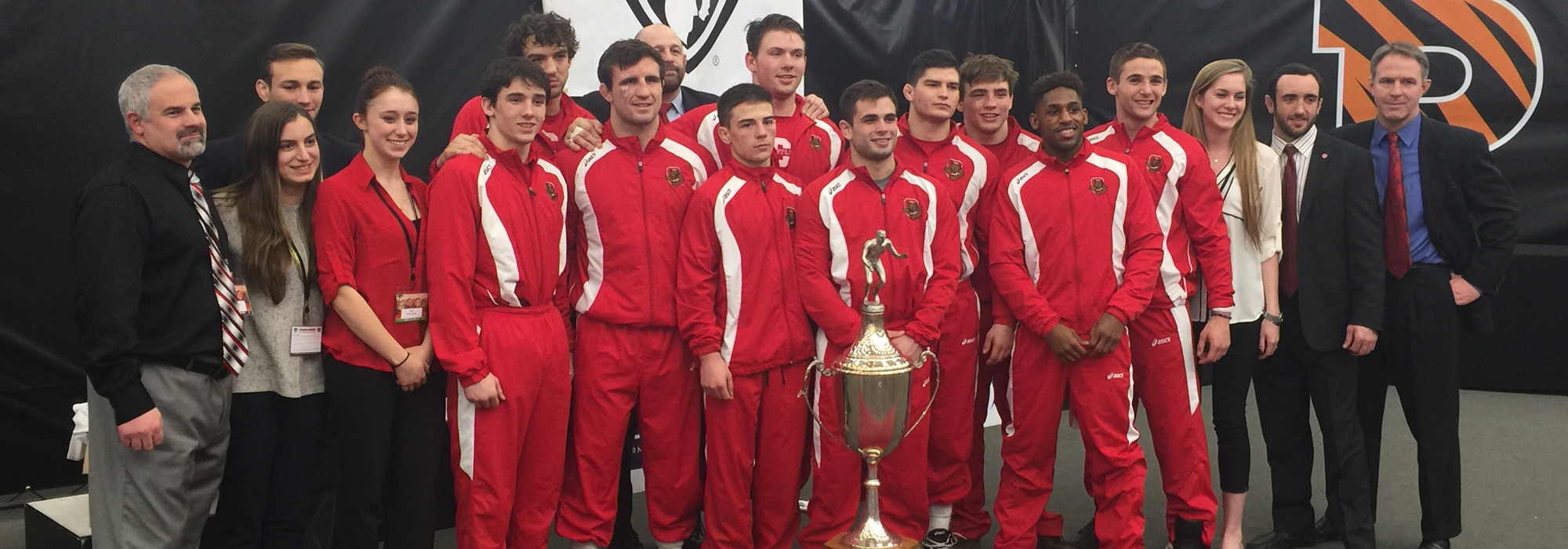 Wrestling Wins 10th Straight EIWA Title With Four Champs, Eight NCAA
