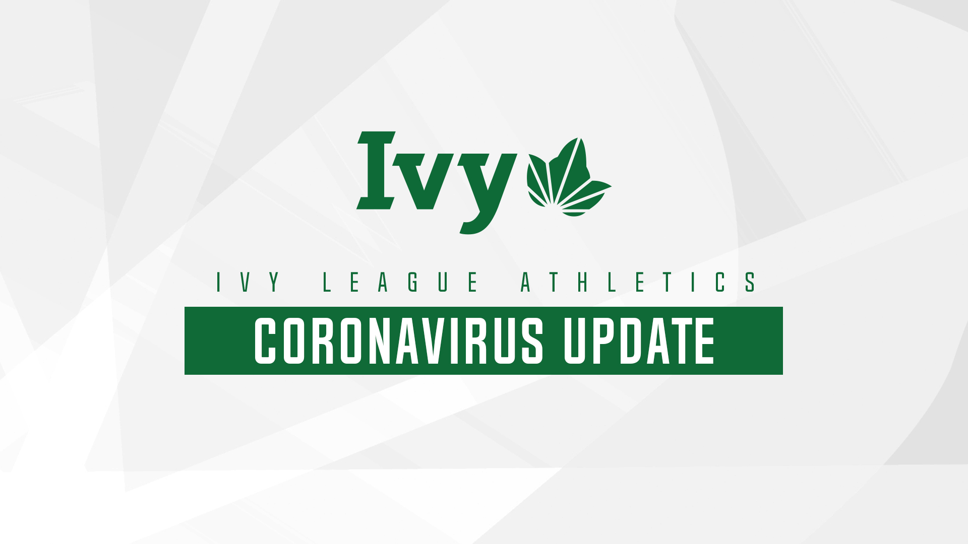 Coronavirus update, 2020 from the Ivy League