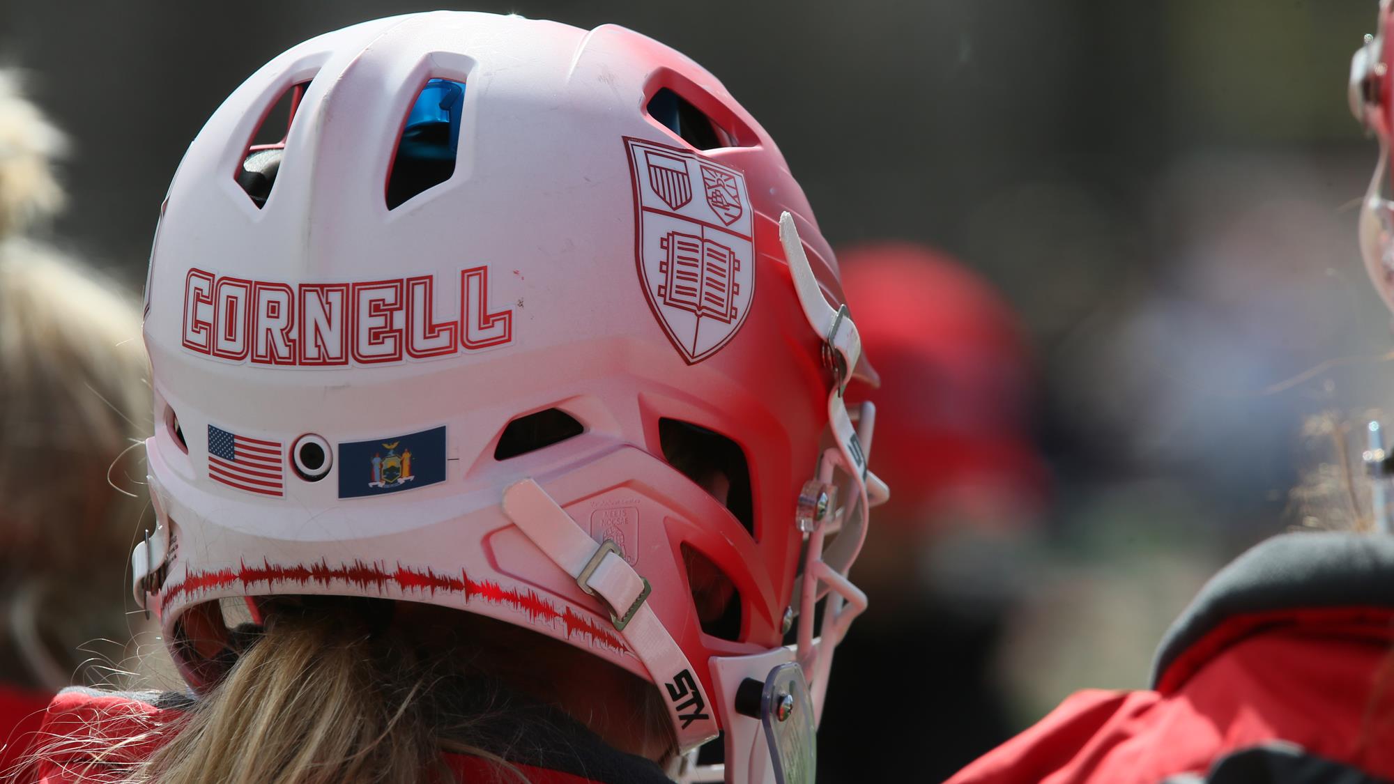 The Cornell women's lacrosse team defeated Yale 13-8 in an Ivy League contest on Saturday, March 24, 2018 at Schoellkopf Field in Ithaca, N.Y. The win was Cornell's 11th consecutive over the Bulldogs.