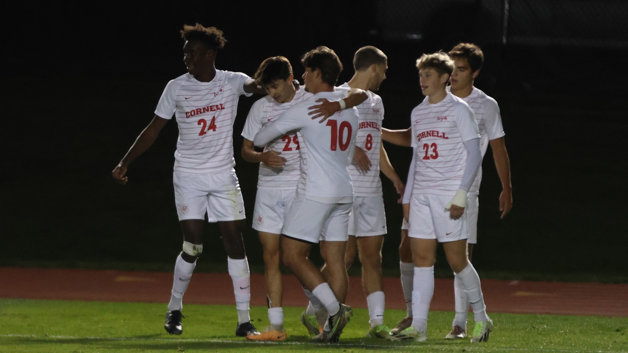 Harris, Feher Register Goals In Big Red's 31 Victory Over Colgate