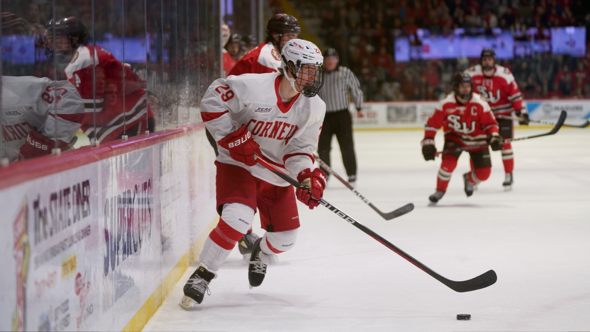 St. Lawrence Shuts Out 11 Men's Hockey on Senior Night Cornell University Athletics