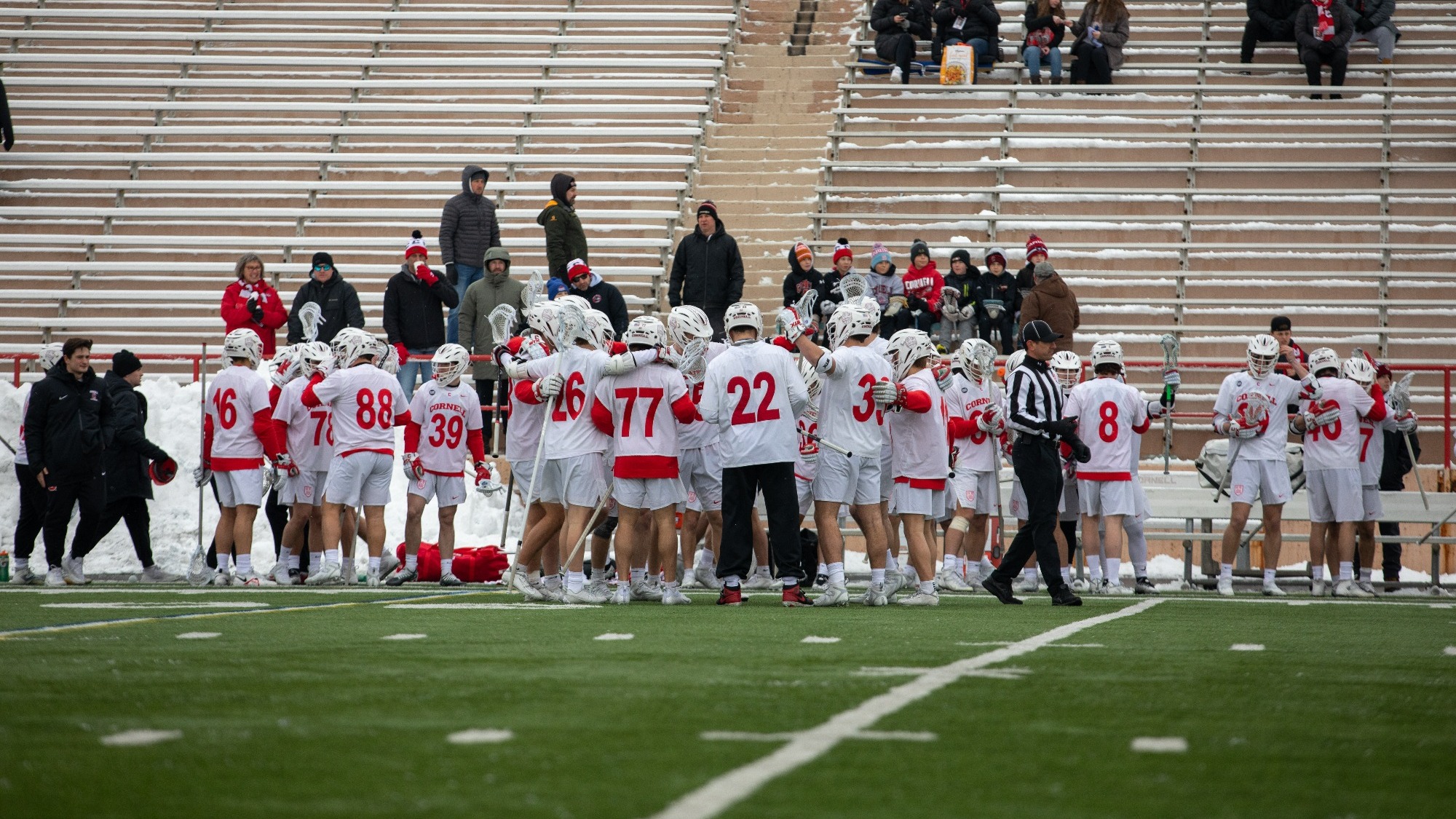 Men’s Lacrosse Falls To Harvard On The Road Cornell University Athletics