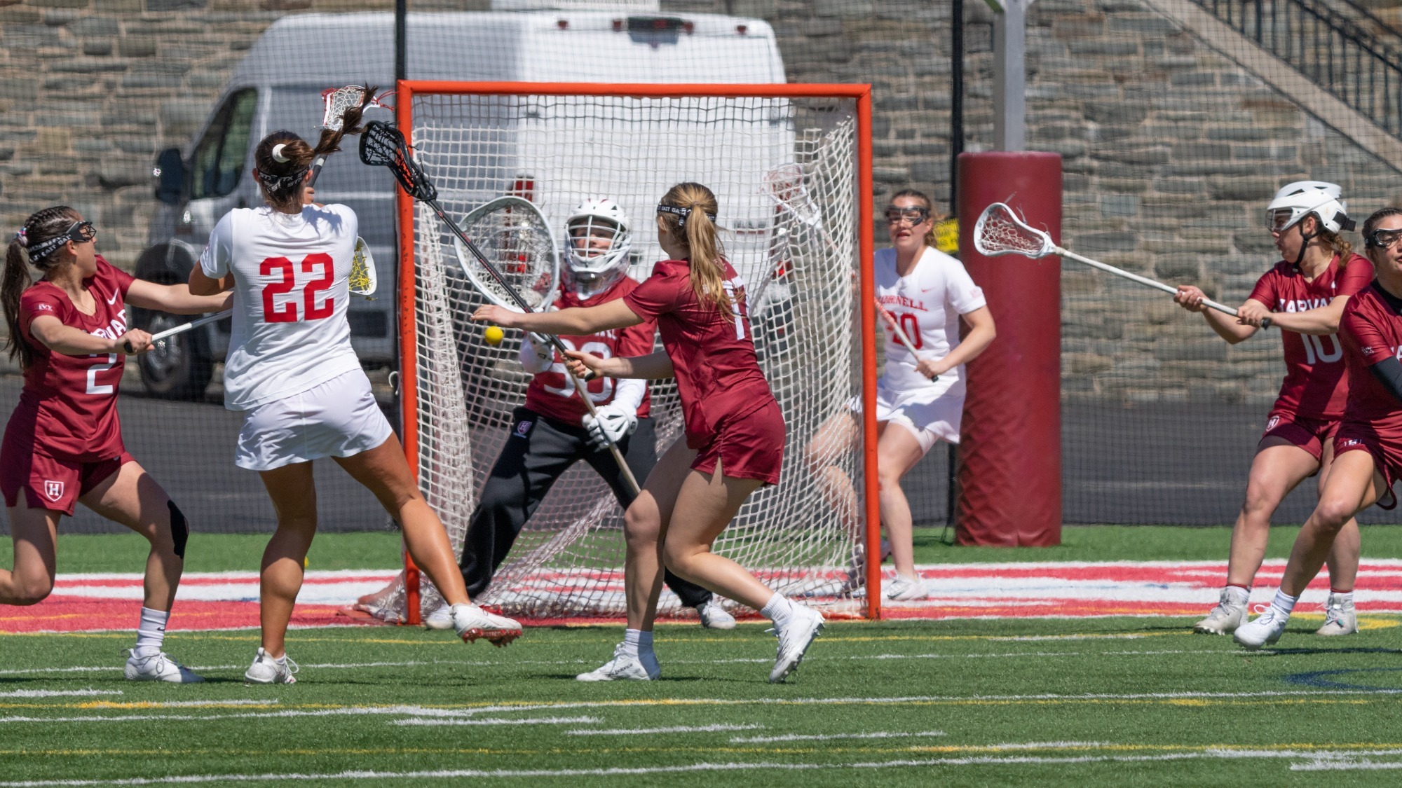 Unlucky Bounce Allows Harvard to Escape Ithaca With a 1413, 2OT Win