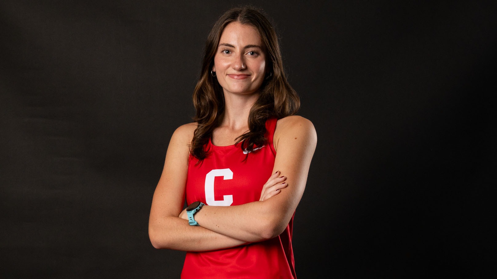 Mairead Clas poses at media day 2024