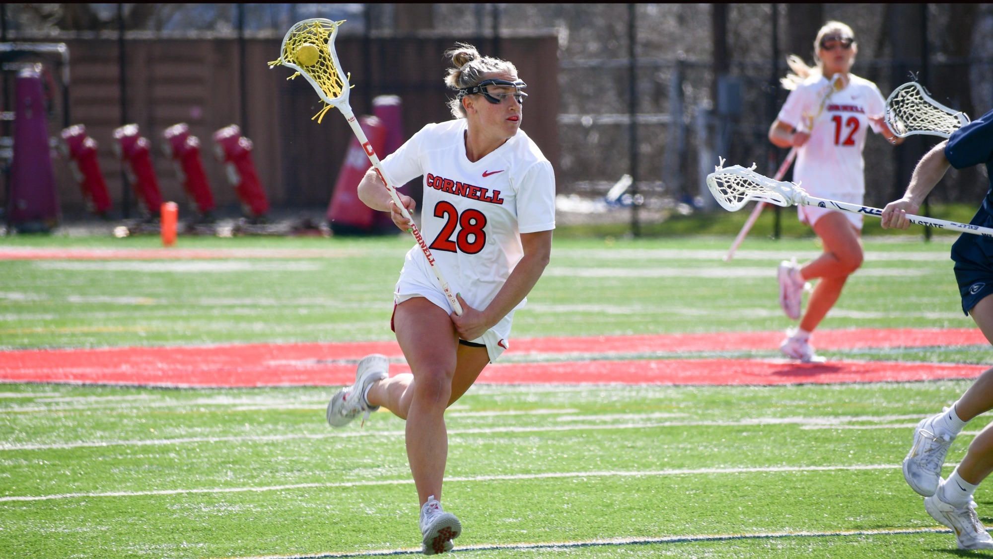 Late Surge Not Enough as Women's Lax Falls to Penn State Cornell