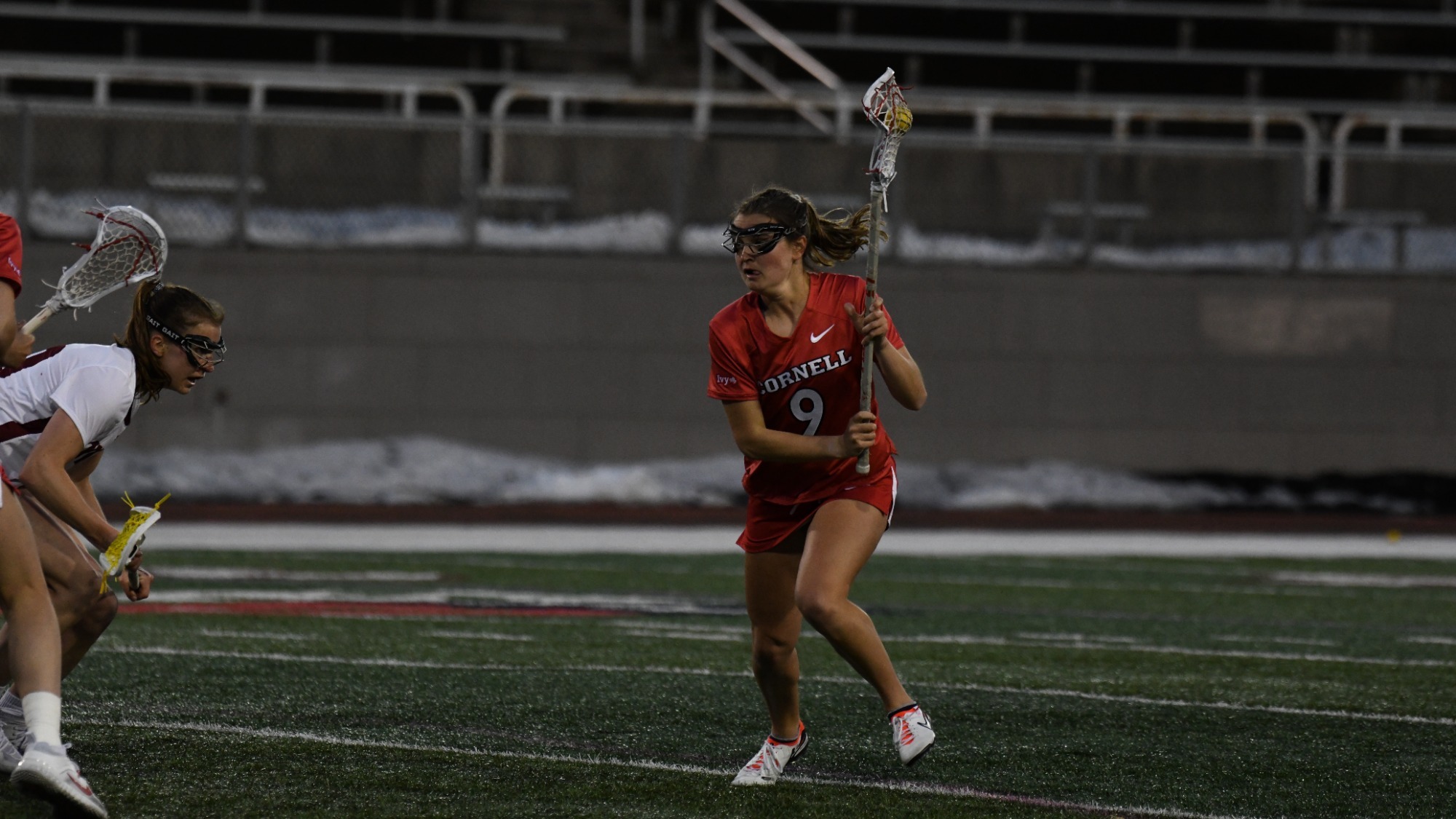 Patten's Career Night Pushes Women's Lax to Win Over Colgate Cornell
