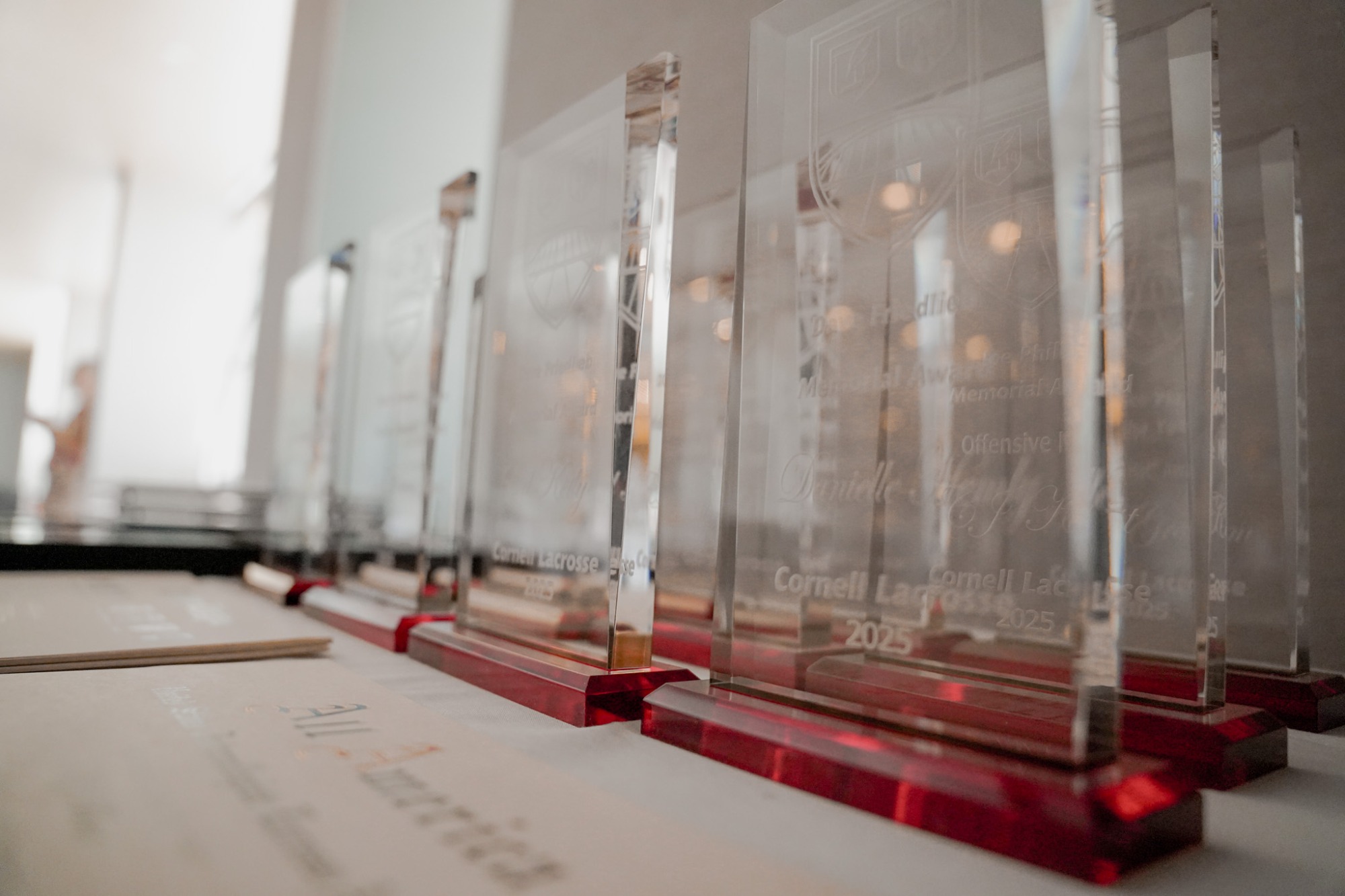 Cornell Men's Lacrosse welcomed back Alumns of its Annual Alumni Weekend on Friday, Sep. 26 through Sunday, Sep. 28 -- a weekend that featured the annual Red vs. White game, the Eamon McEneaney Memorial Golf Outing, and the 2025 Team Awards Banquet. 