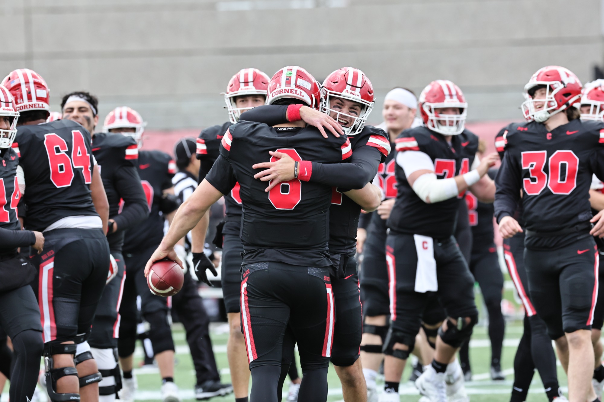 Cornell Football against Princeton on Nov. 1, 2025 at Schoellkopf Field in Ithaca, NY. 