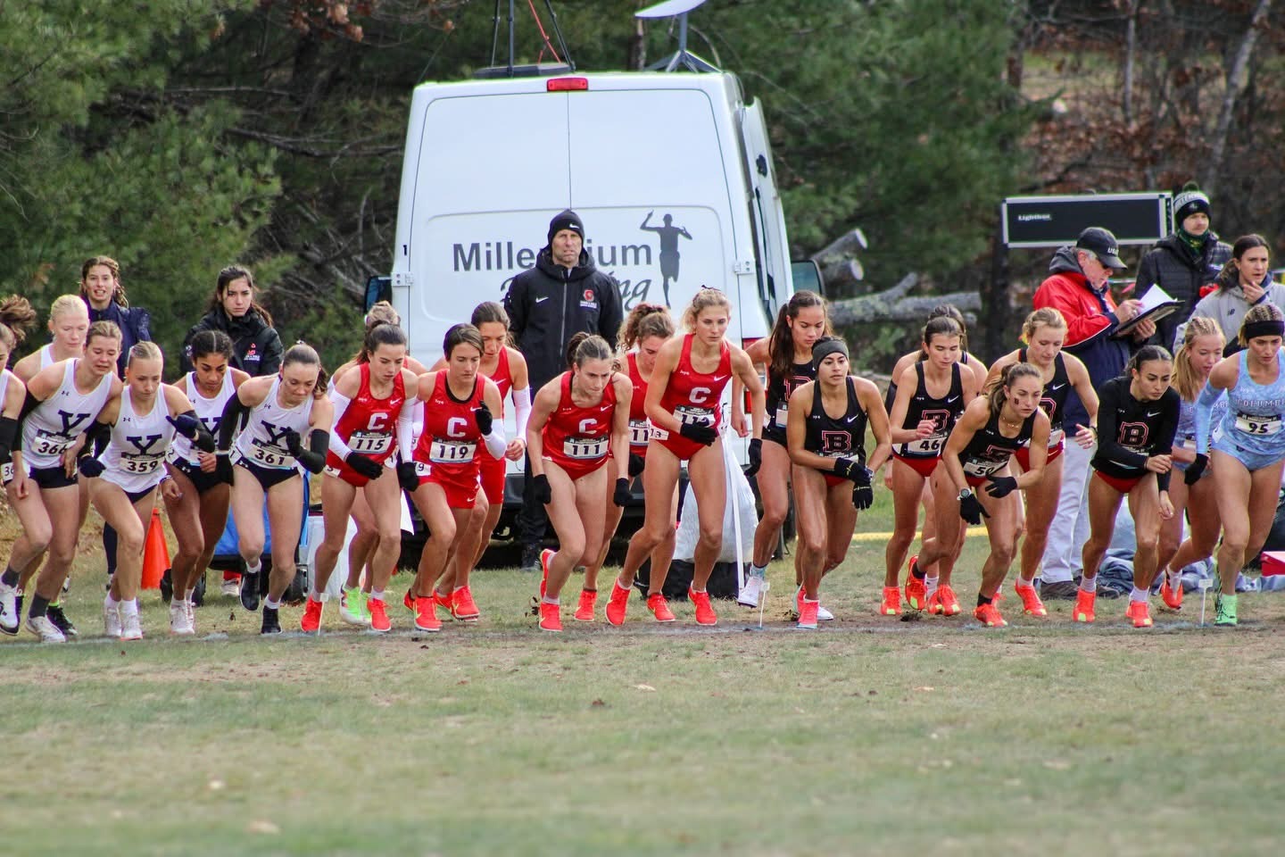 Women's XC at Northeast Regionals 2025