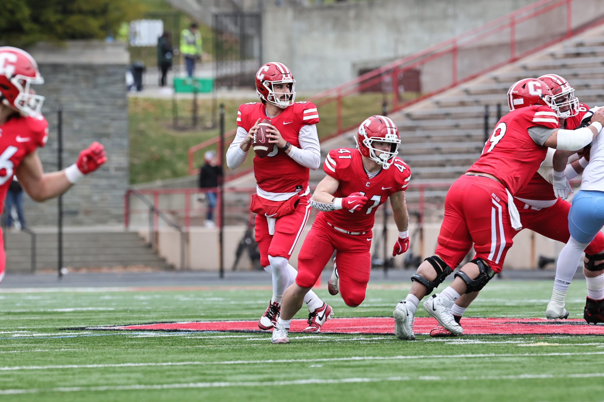 Cornell football takes on Columbia on Nov. 22, 2025 at Schoellkopf Field in Ithaca, N.Y.