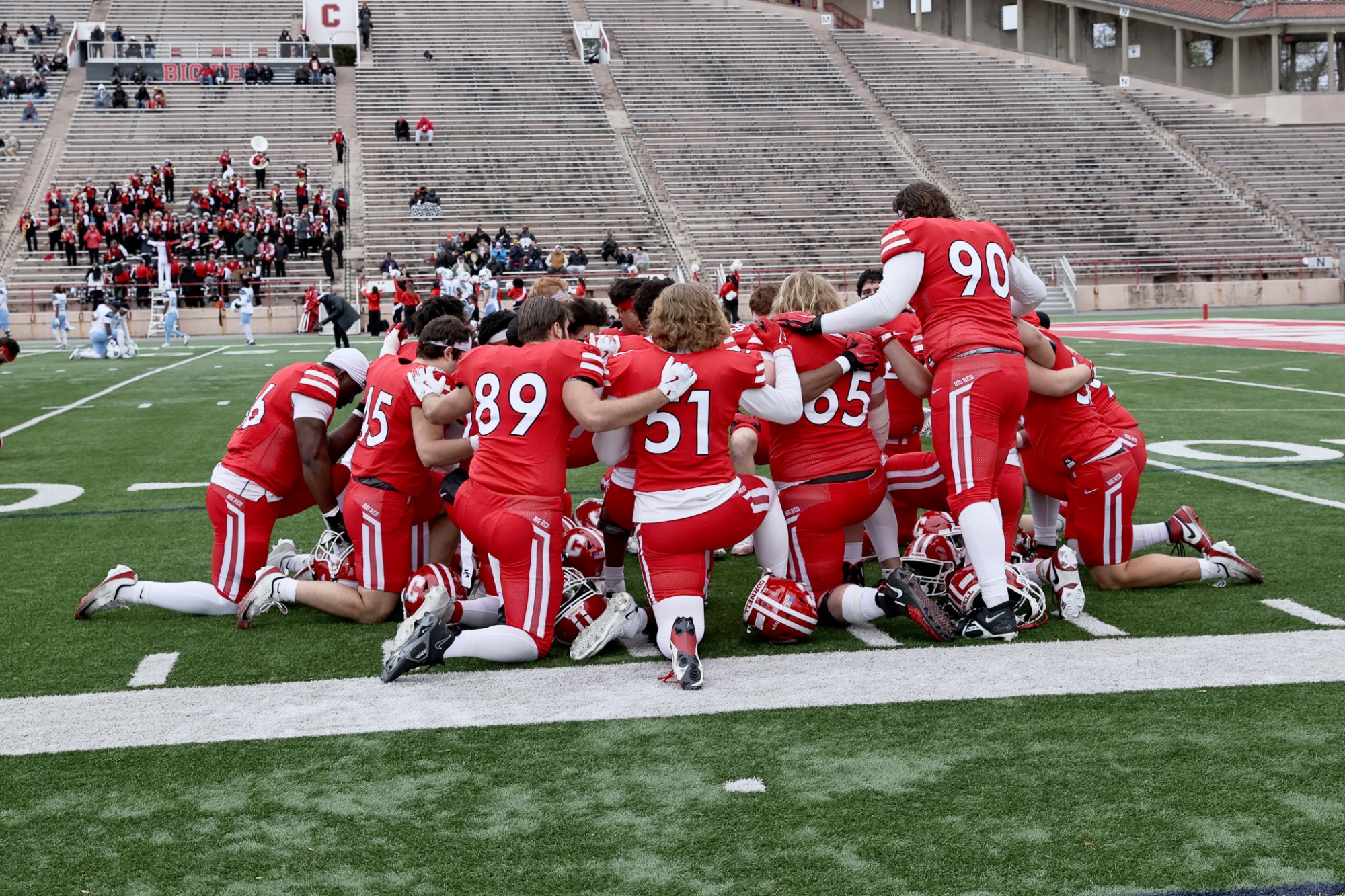 Cornell football takes on Columbia on Nov. 22, 2025 at Schoellkopf Field in Ithaca, N.Y.