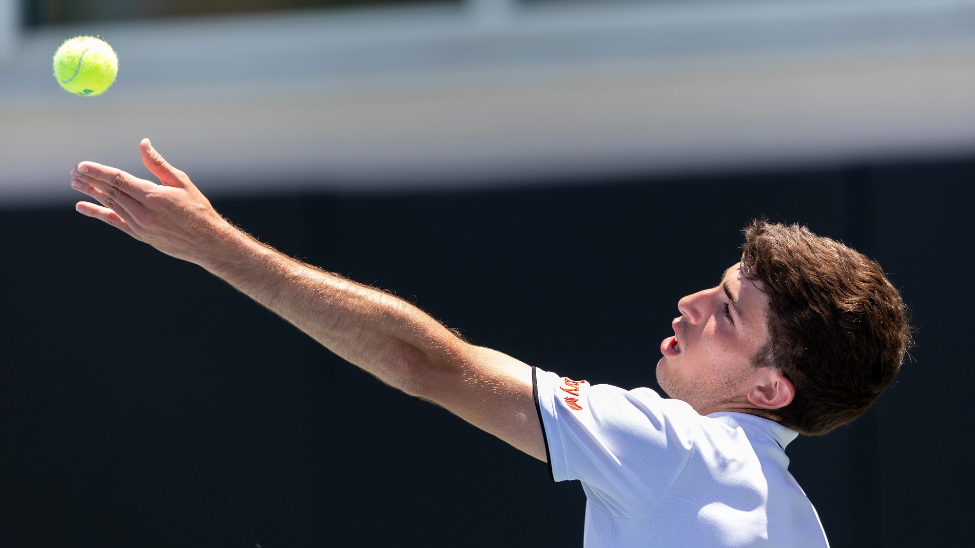 Rodrigo Fernandes and the Cornell men's tennis team plays at the 2025 NCAA Tournament.