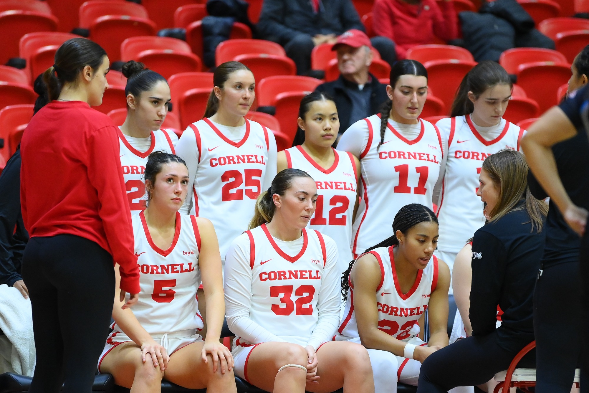 Cornell women's basketball hosts Army West Point for a non-conference matchup on Tuesday, Dec. 9, 2025 inside Newman Area in Ithaca, N.Y.