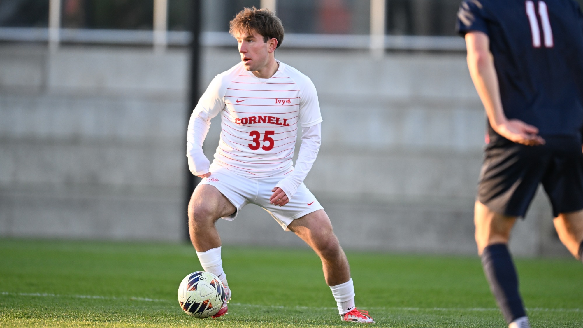 Connor Miller competes in the semifinal round of the NCAA College Cup