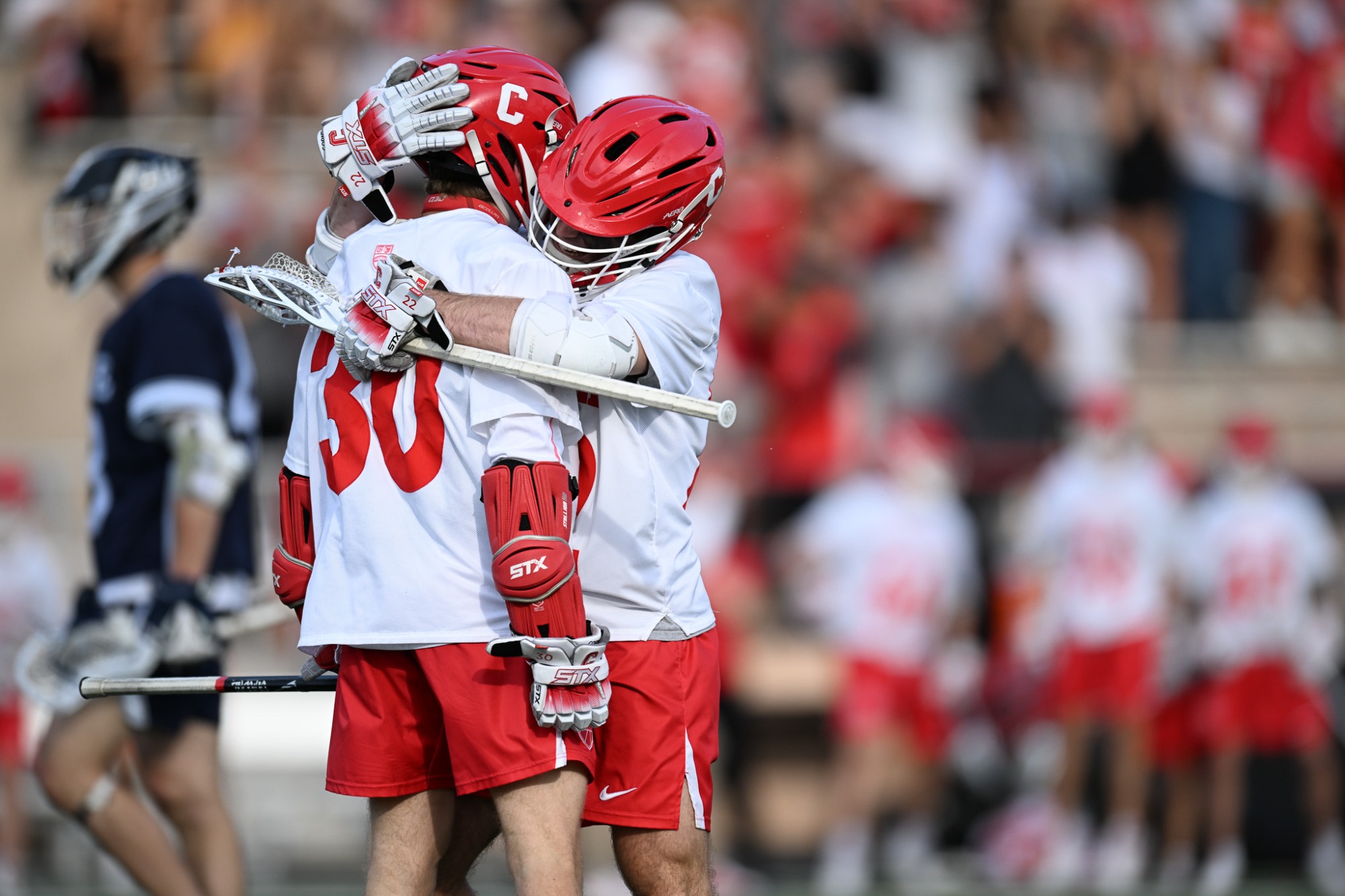 Cornell men's lacrosse defeats Yale 21-14 Friday, May 2, 2025 at Schoellkopf Field