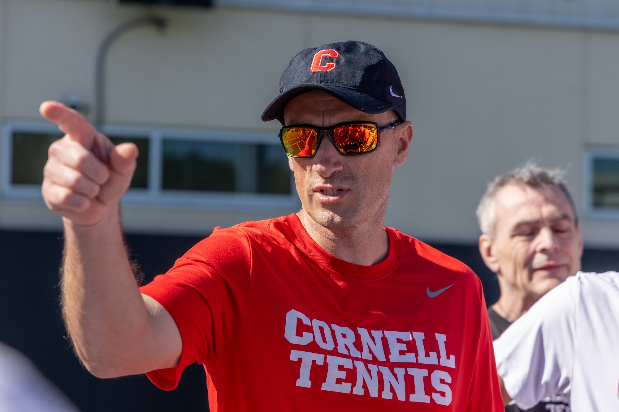  The Cornell men's tennis team defeated #30 Michigan 4-0 in the first round of the 2025 NCAA Tournament on Saturday, May, 3, 2025 at the Texas Tennis Center in Austin, Texas. @SpillmanPhoto