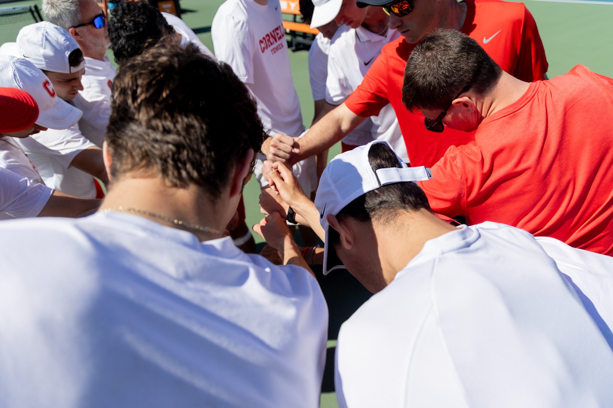  The Cornell men's tennis team defeated #30 Michigan 4-0 in the first round of the 2025 NCAA Tournament on Saturday, May, 3, 2025 at the Texas Tennis Center in Austin, Texas. @SpillmanPhoto