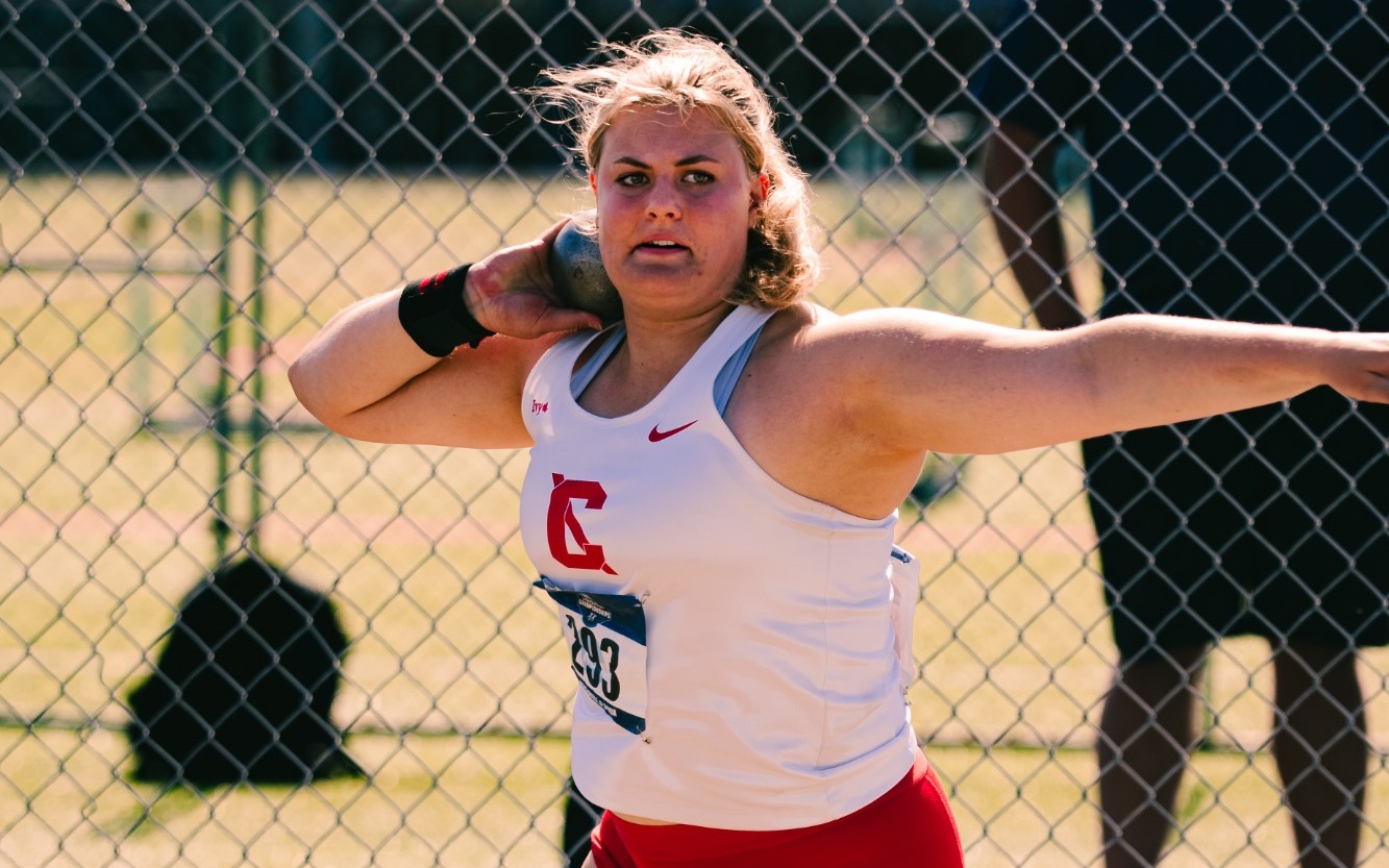 Noelle Elkinton SHot Put NCAA Prelims