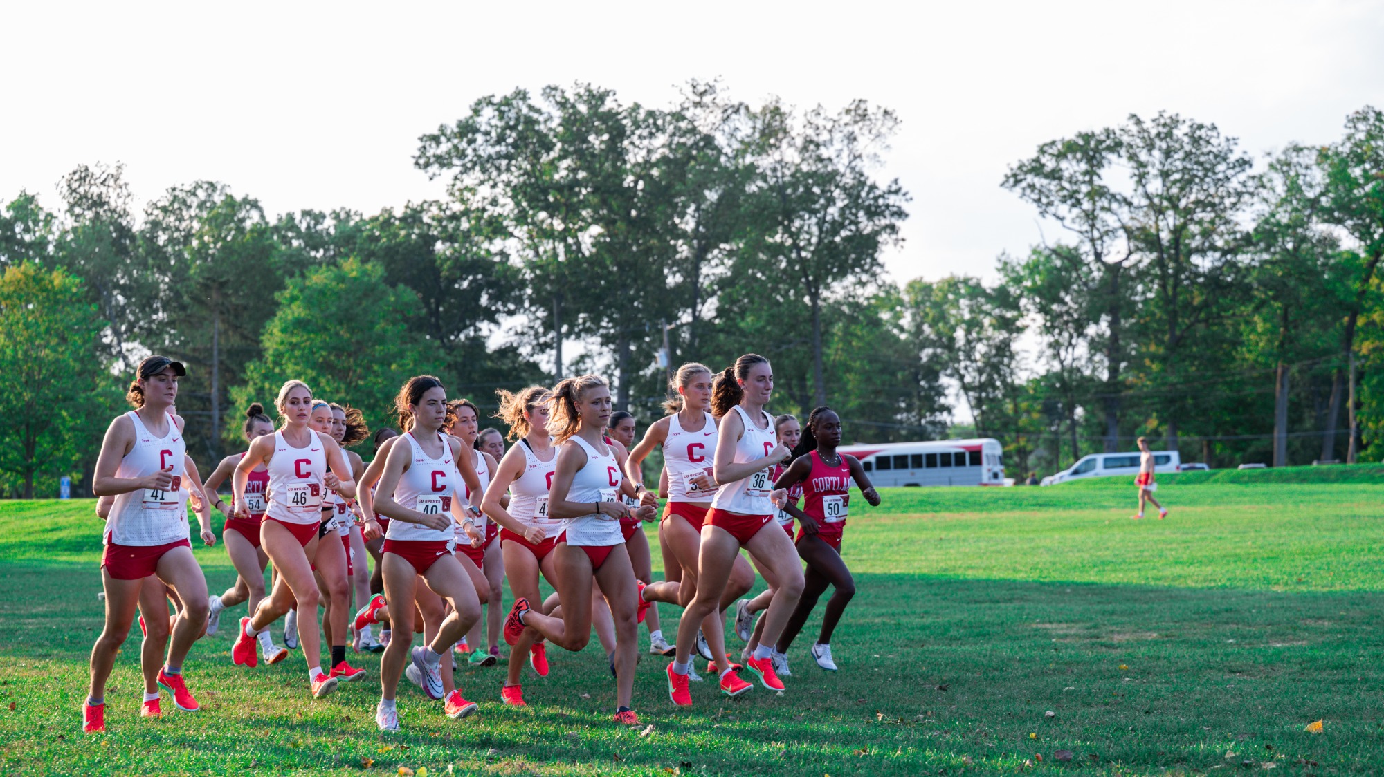 women starting race