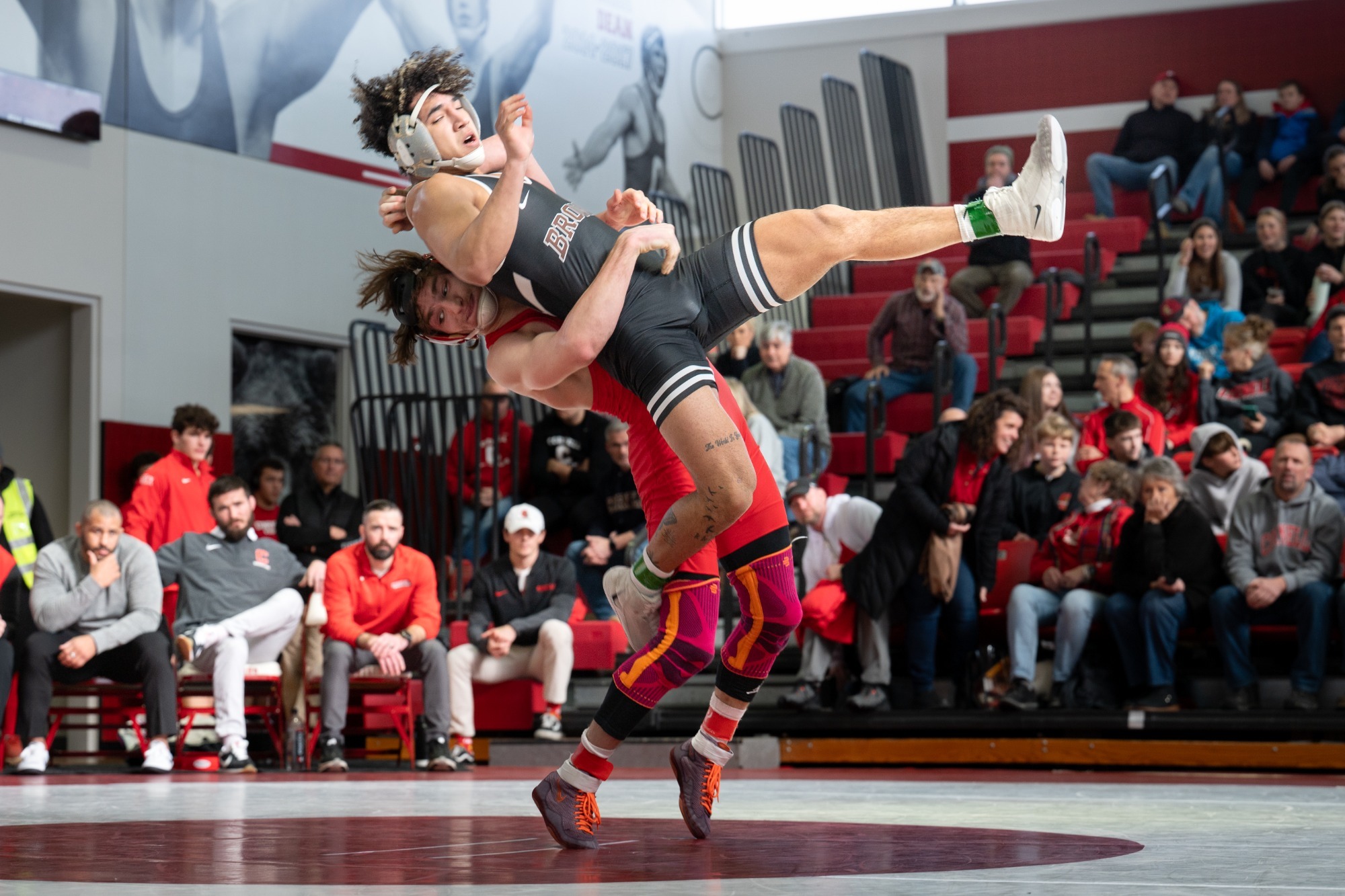 Meyer Shapiro takes down Brown opponent