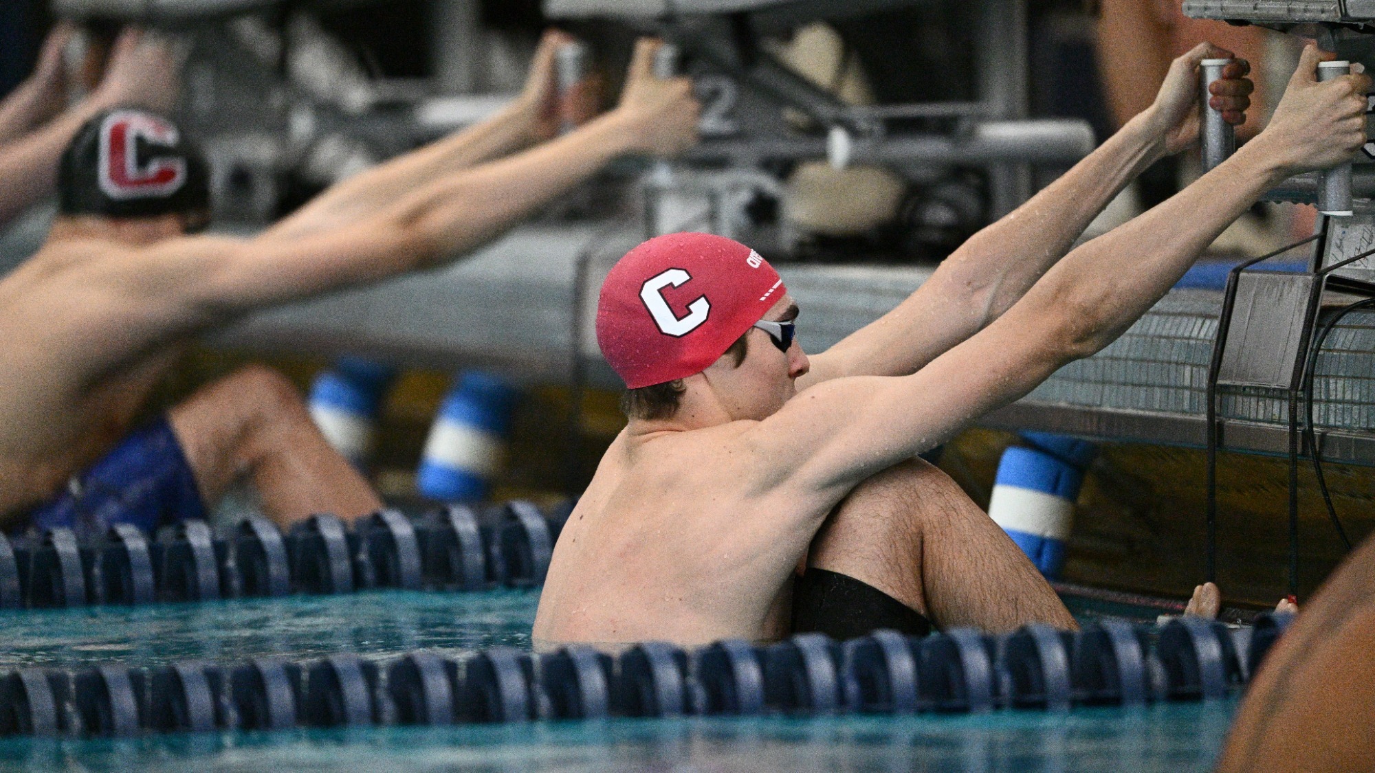 Cornell men's swim and dive competes at the Zippy Invite.