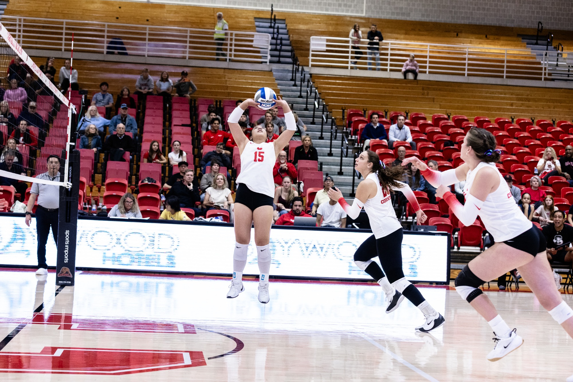Cornell Volleyball versus Dartmouth at home in Newman Arena on October 9, 2026