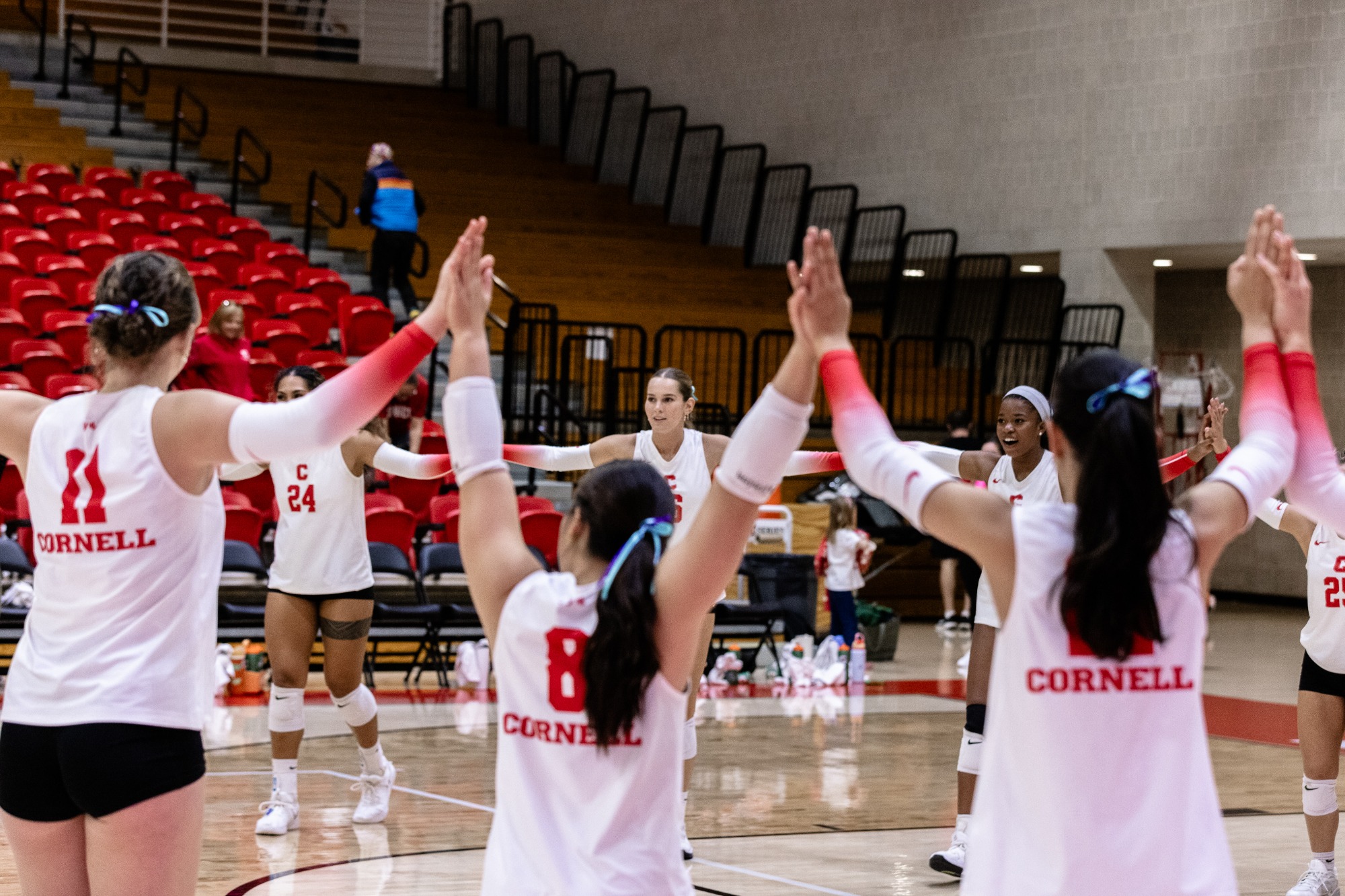 Cornell Volleyball versus Dartmouth at home in Newman Arena on October 9, 2026