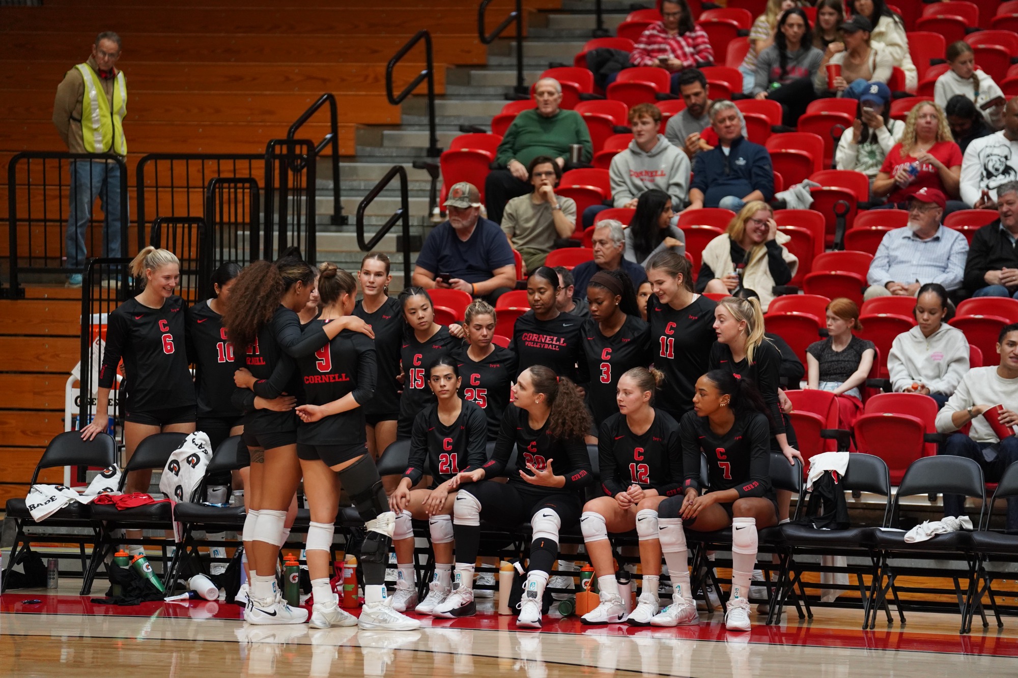 Cornell volleyball vs. Harvard at Newman Arena, October 10, 2026.