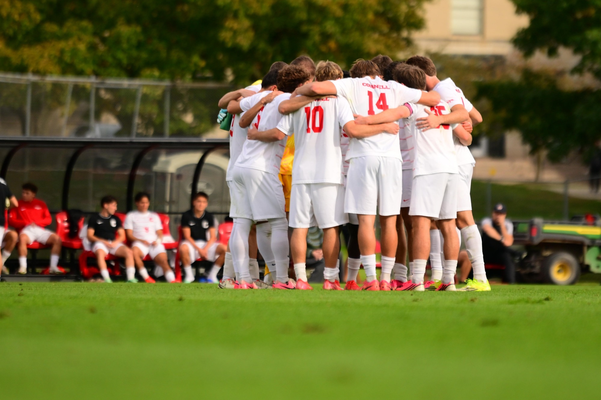 MSOC huddle pregame