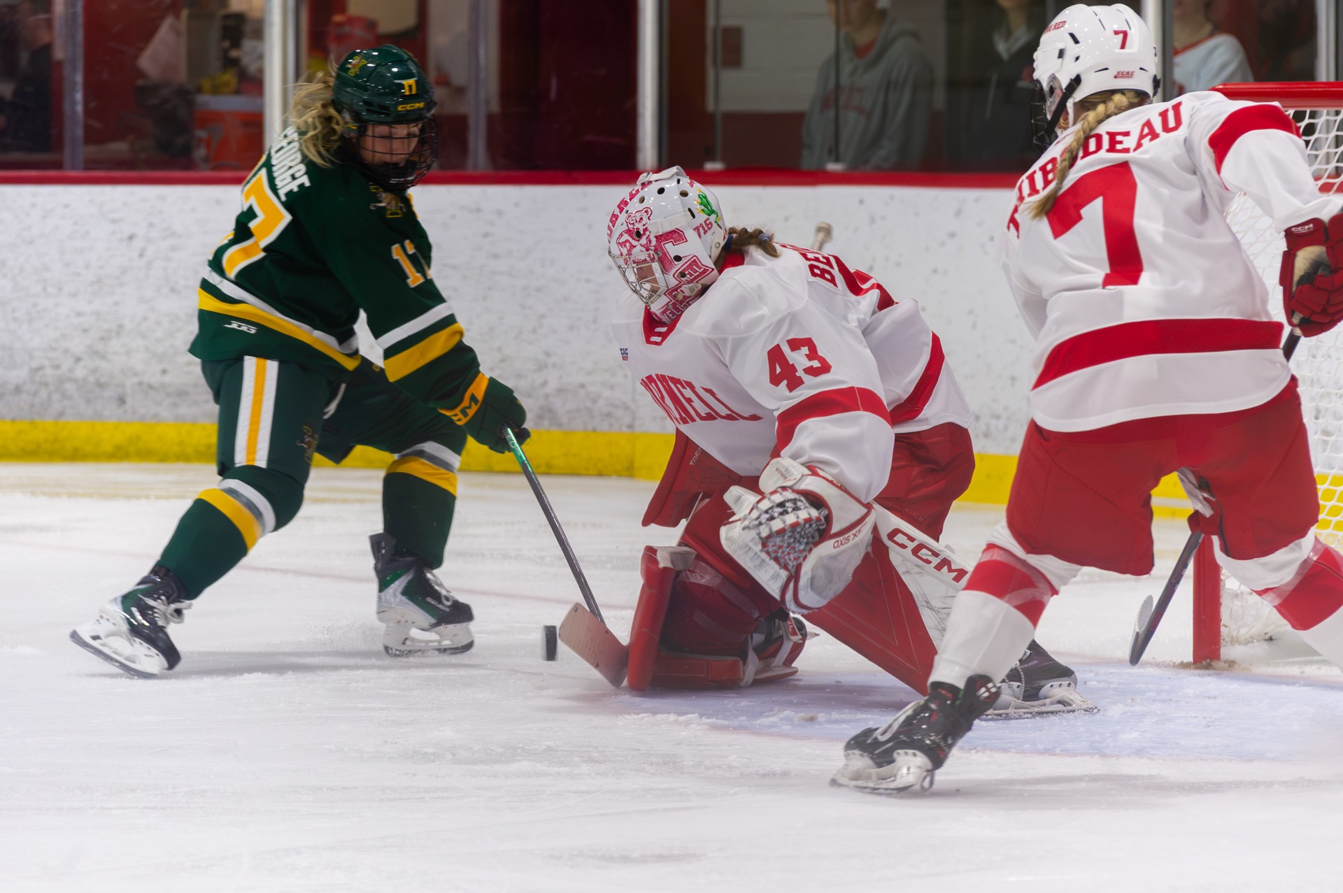 Bergmann stops UVM shot