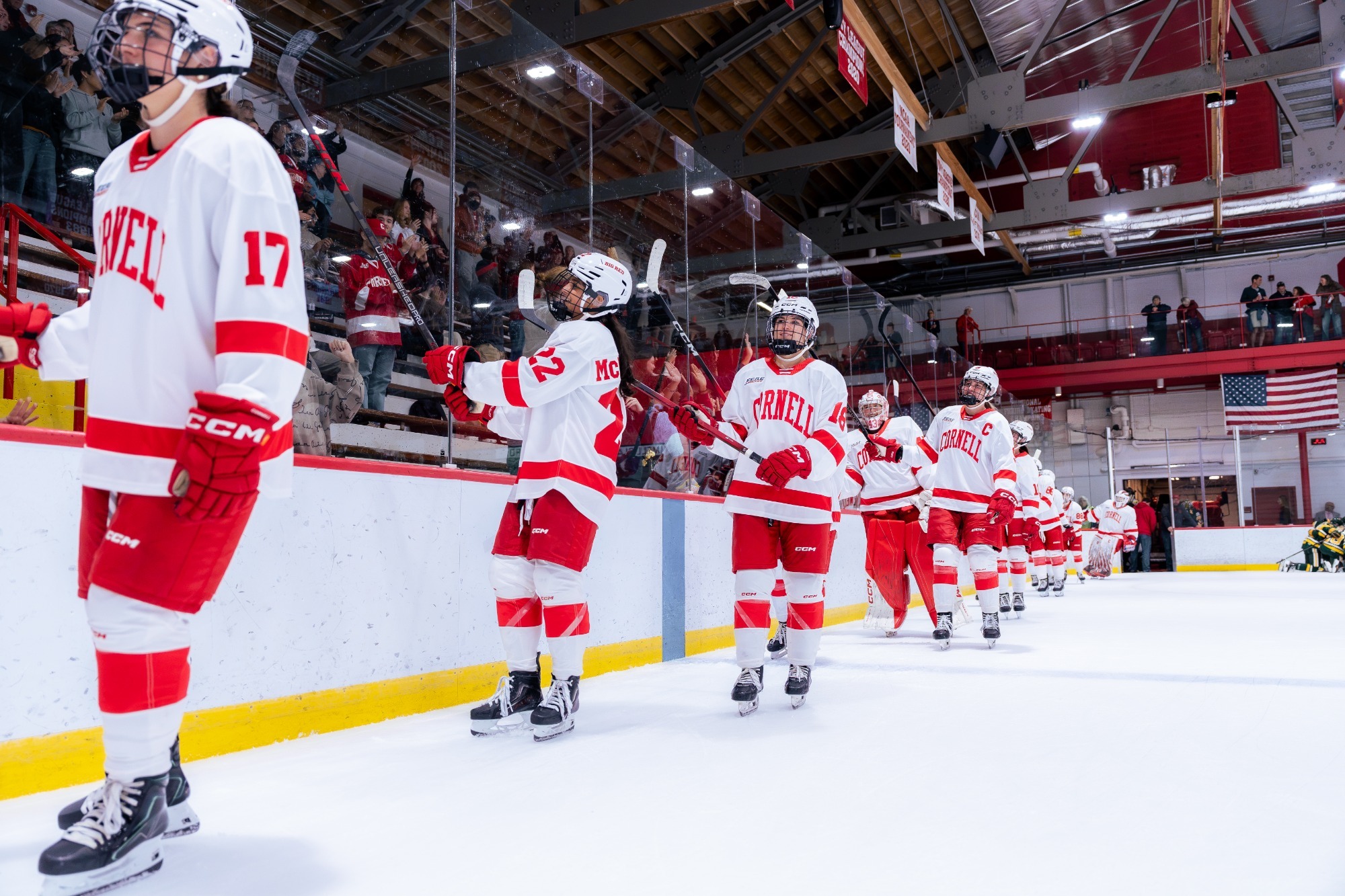 WIH celebrates with fans 