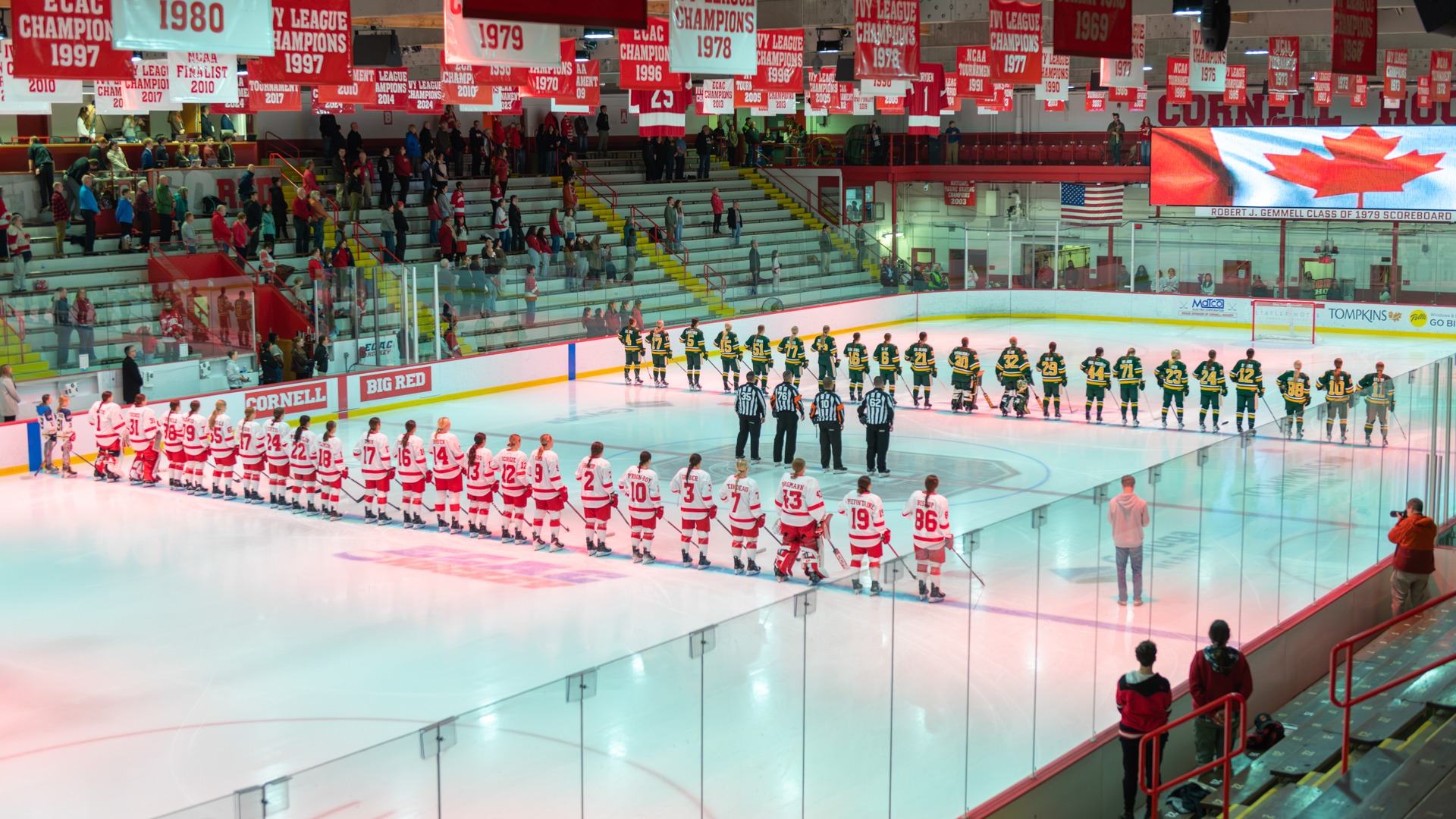 WIH anthem line up vs Vermont