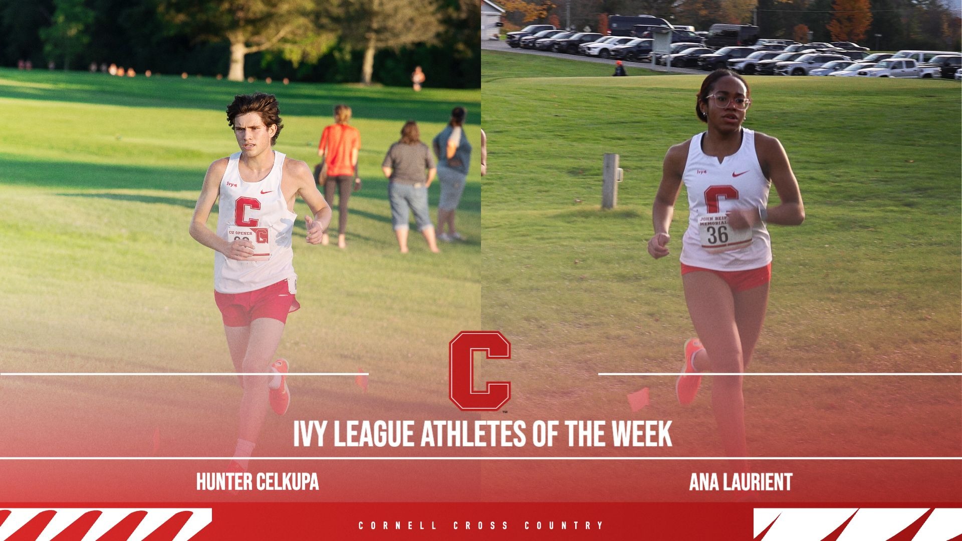 Cross Country, Ivy League Athletes of the Week, Hunter Celkupa & Ana Laurient (10.27.26)