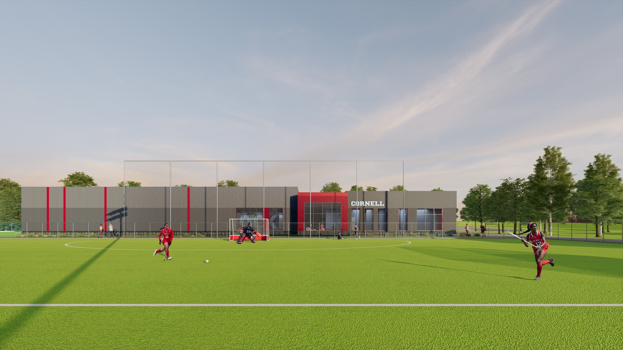 Rendering of the Cornell Field Hockey Complex, Feb. 2026