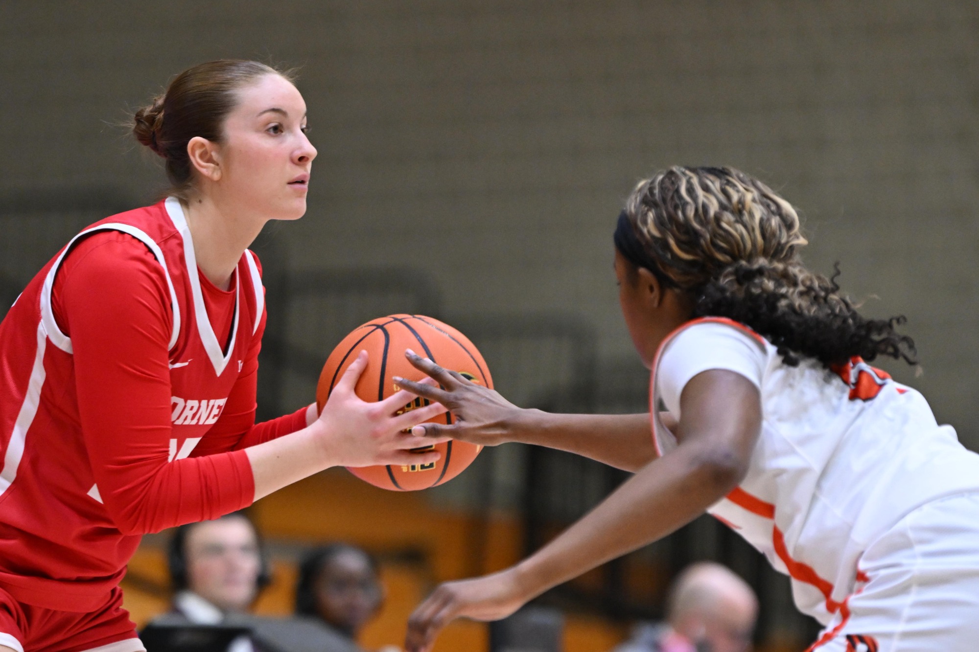 Cornell Women’s Basketball against Princeton on Feb. 14, 2026 at Newman Arena at Bartels Hall in Ithaca, NY. (Caroline Sherman)