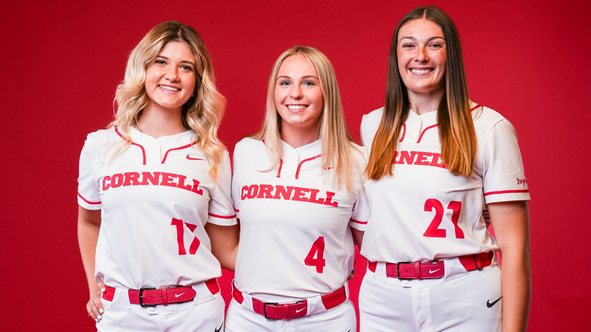 Denny, Freiband, and Covelli at Media Day 2025-26