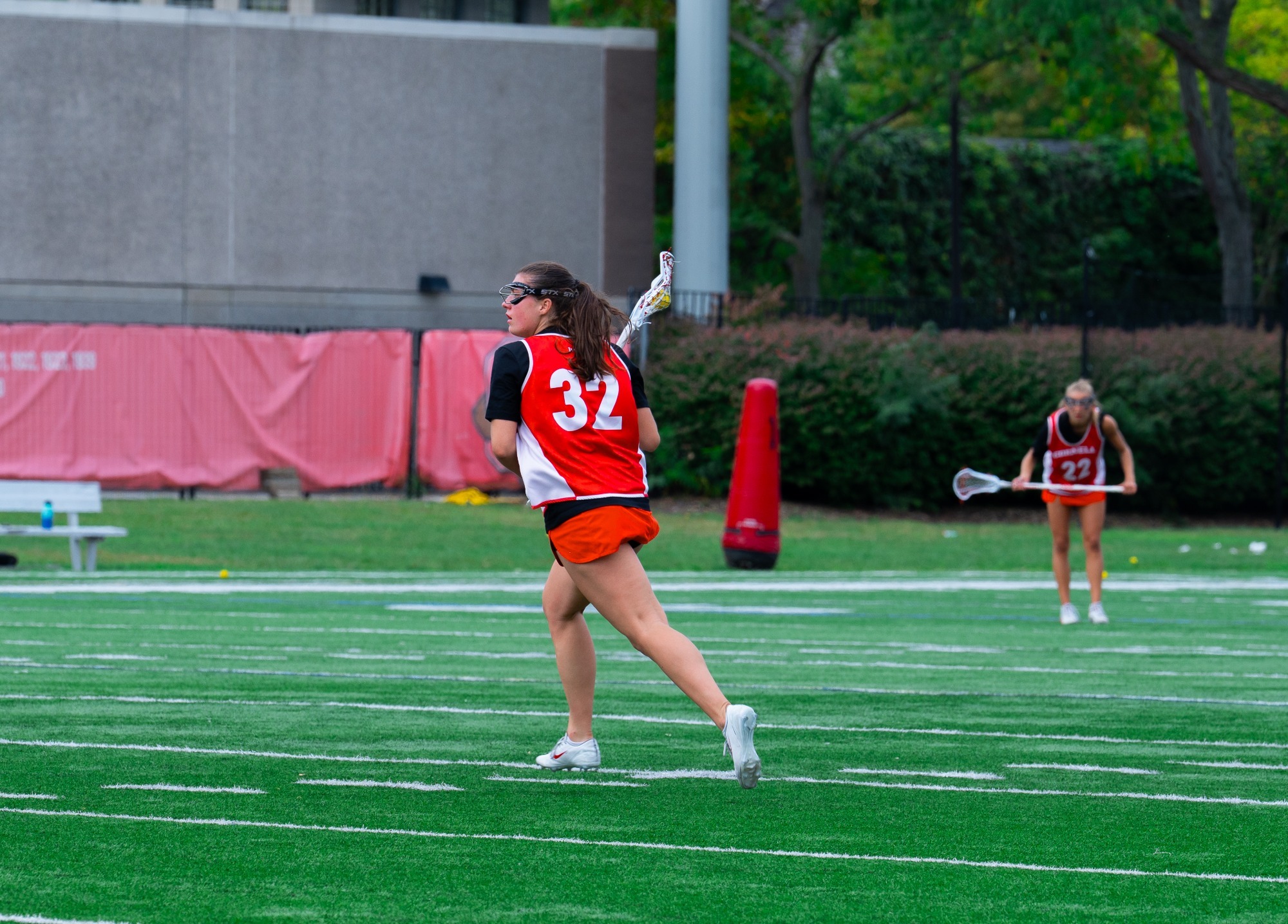 Ellie Bergin of Women's Lacrosse on Schoellkopf Field