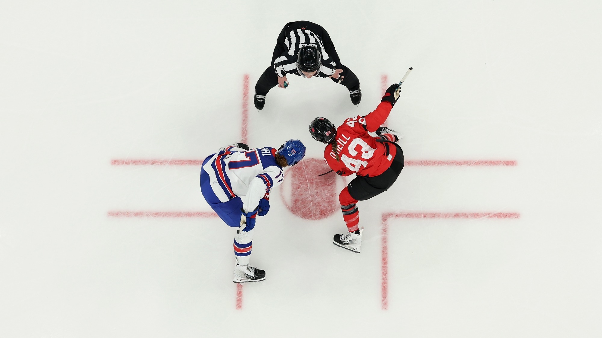 Kristin O'Neill and Britta Curl faces off in the 2026 Olympic Final in Milan, Italy.