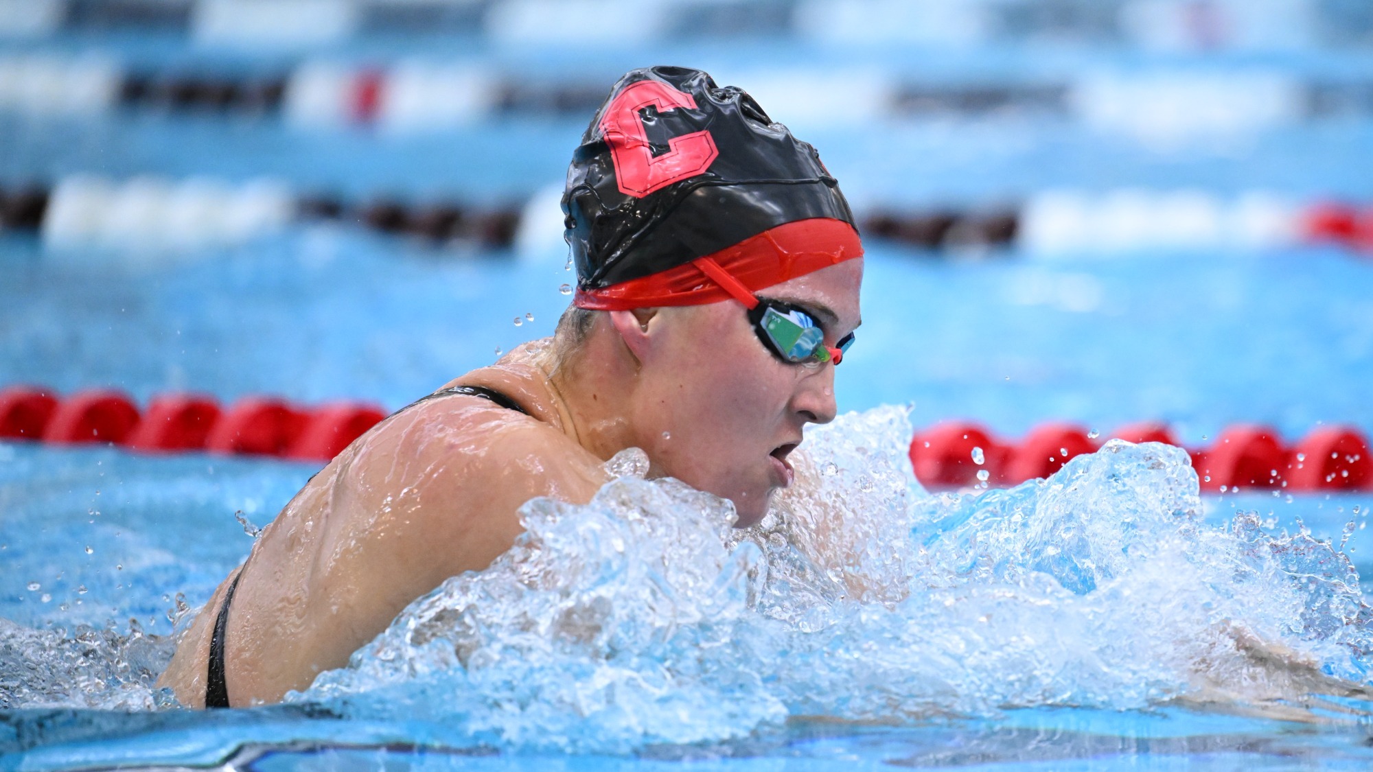 Cornell swimmer competes at the 2026 Ivy League Championship