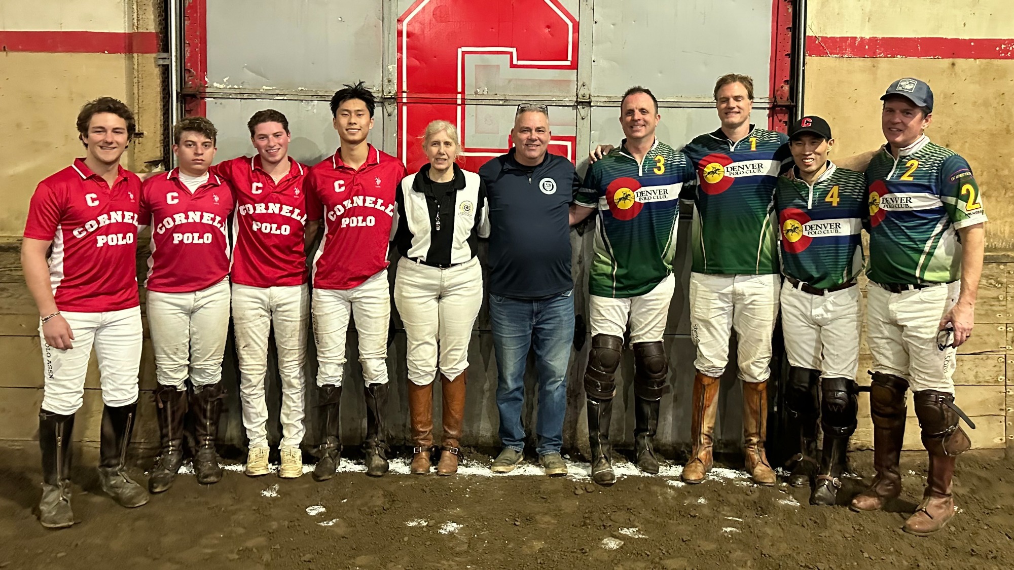 The Cornell men's polo team welcomed the Denver Polo Club to Oxley Equestrian Center on Feb. 20, 2026 in Ithaca, N.Y.