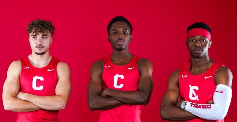 Men's Track & Field Athletes on Media Day 2026