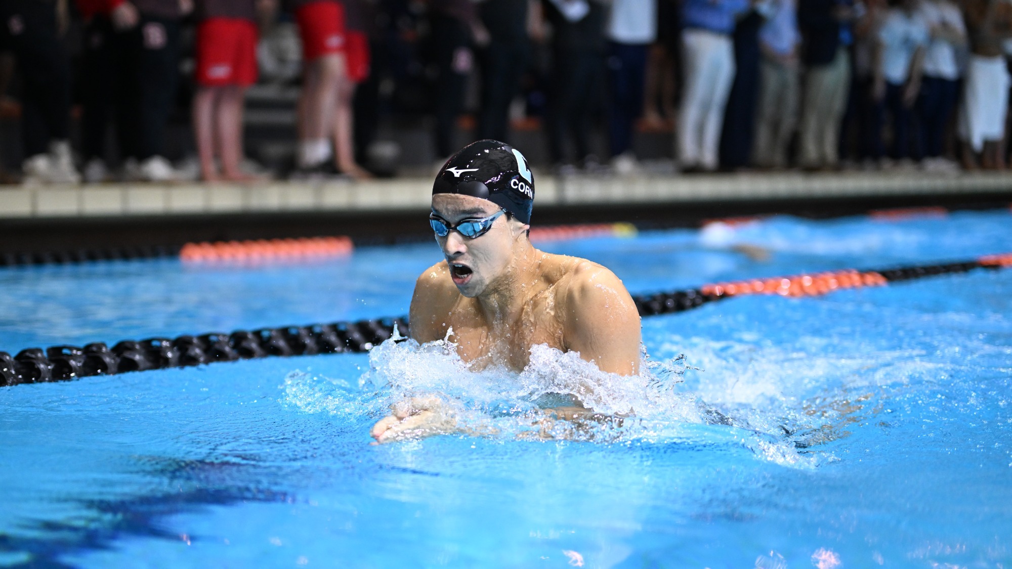 Cornell men's swim and dive competes at the 2026 Ivy League Championships.
