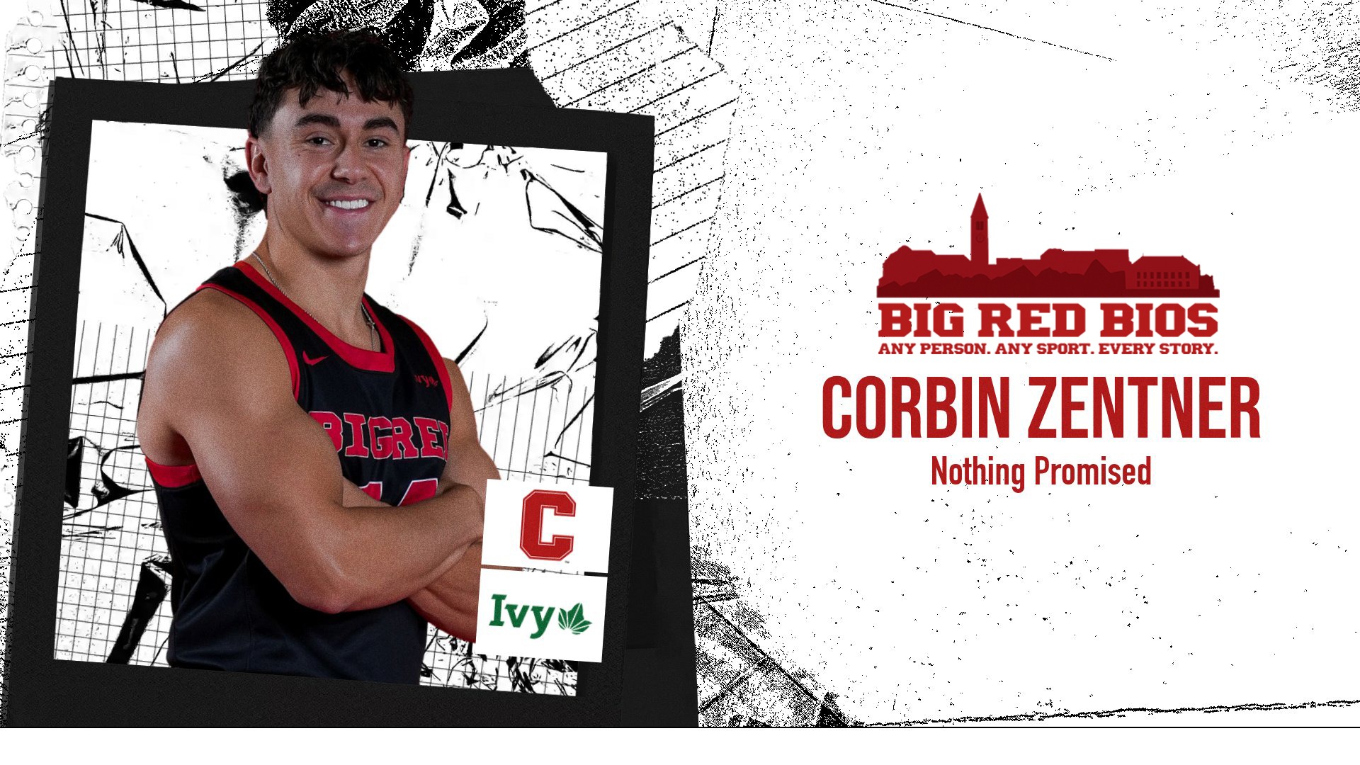 2026 Big Red Bio of senior men's basketball player Corbin Zentner