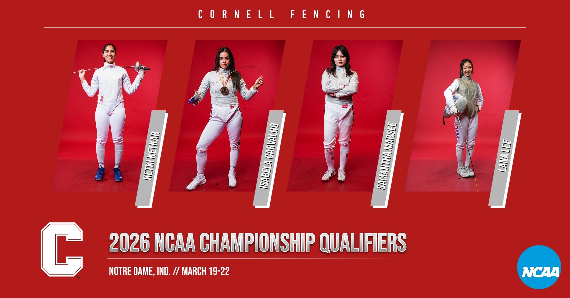 Fencing 2026 NCAA Selection Release
