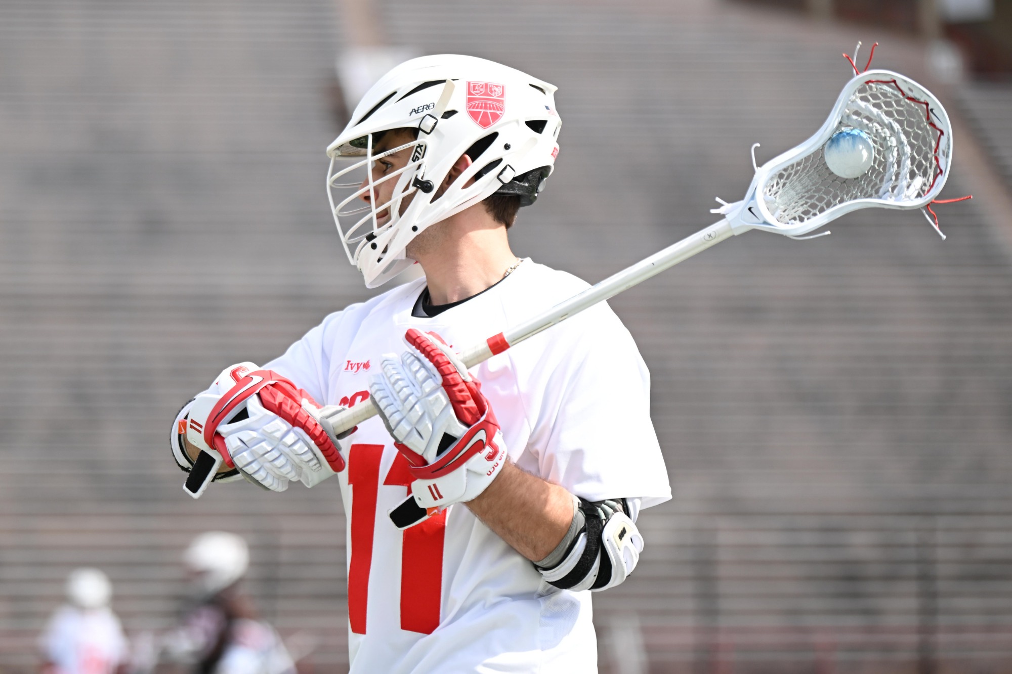 Cornell Men’s Lacrosse against Brown on March 14, 2026 at Schoellkopf Field in Ithaca, NY. (Caroline Sherman)