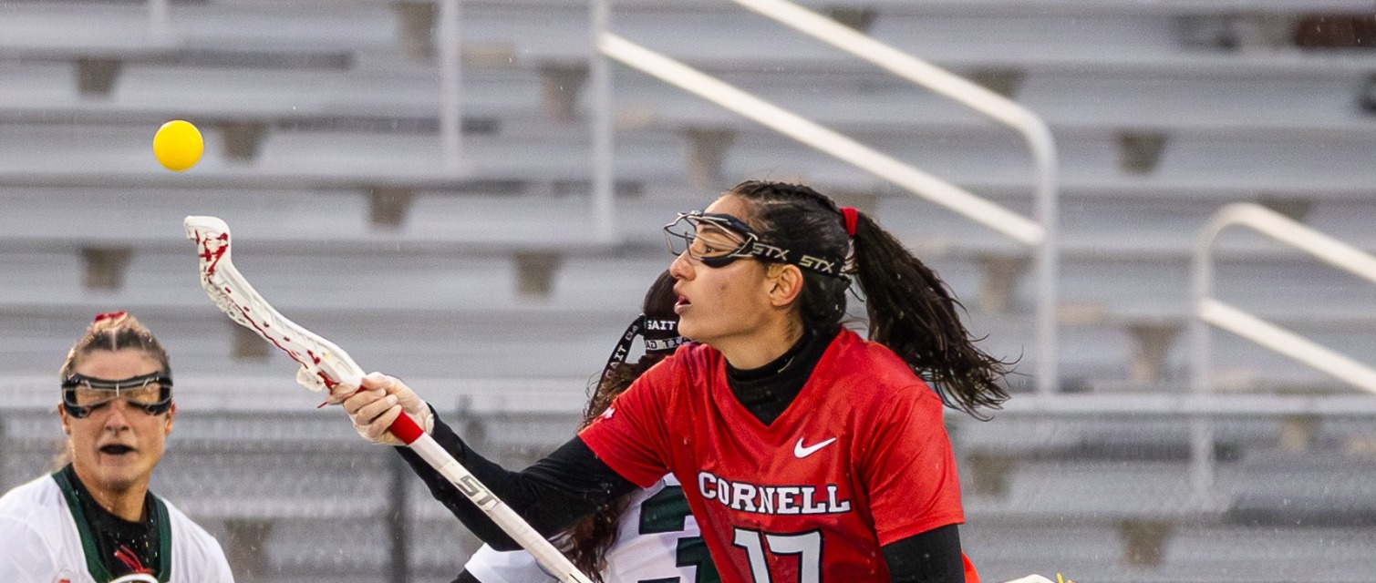 Cameron Traveis playing vs. Binghamton on the road, 2026 season