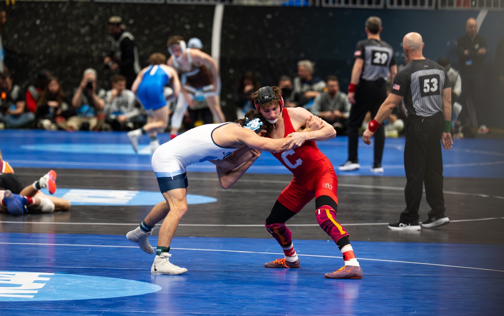 Meyer Shapiro, Round 1 at NCAA D1 Championships 2026 in Cleveland, Ohio