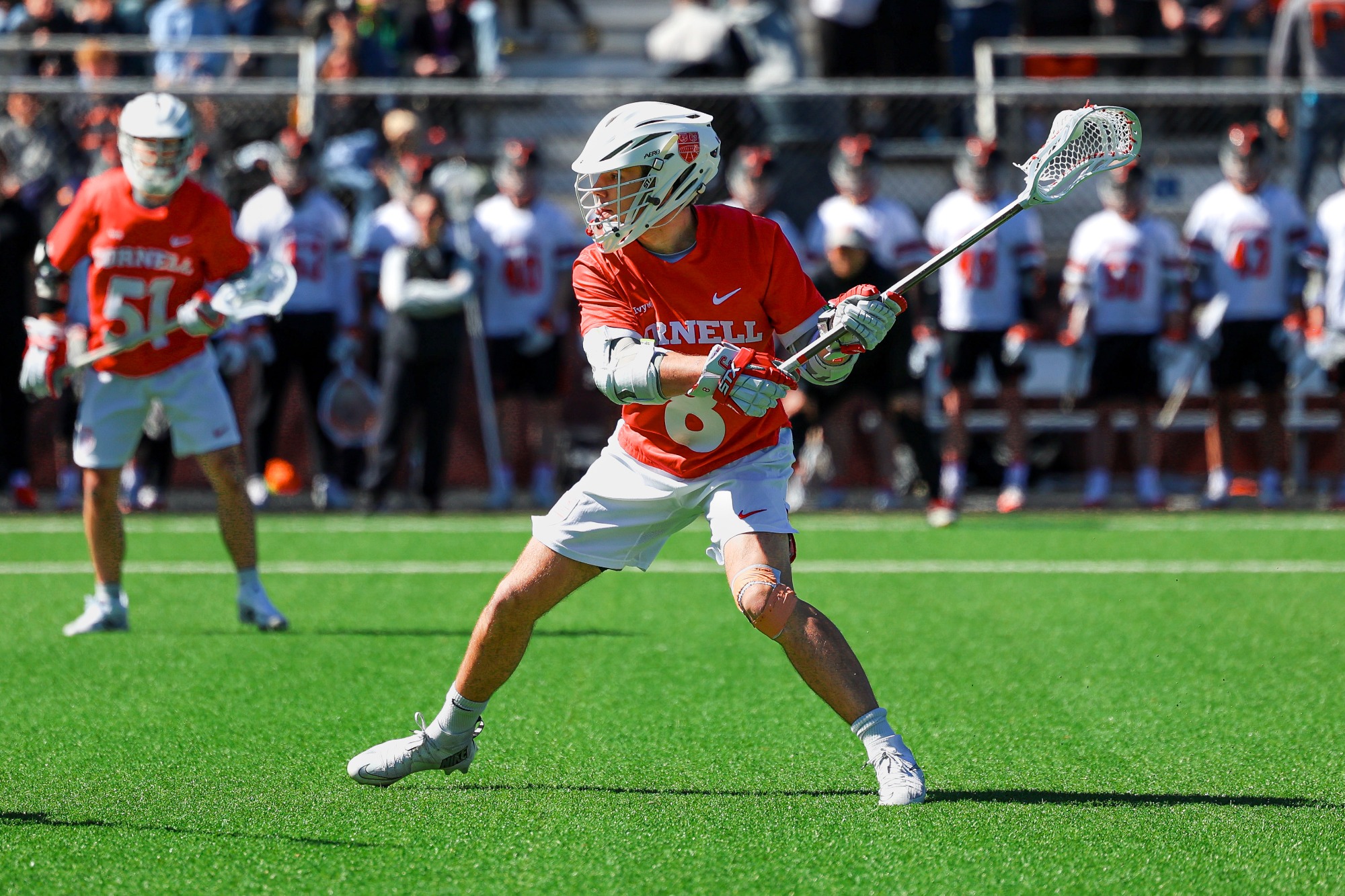 Cornell men's lacrosse at Princeton on March 21, 2026